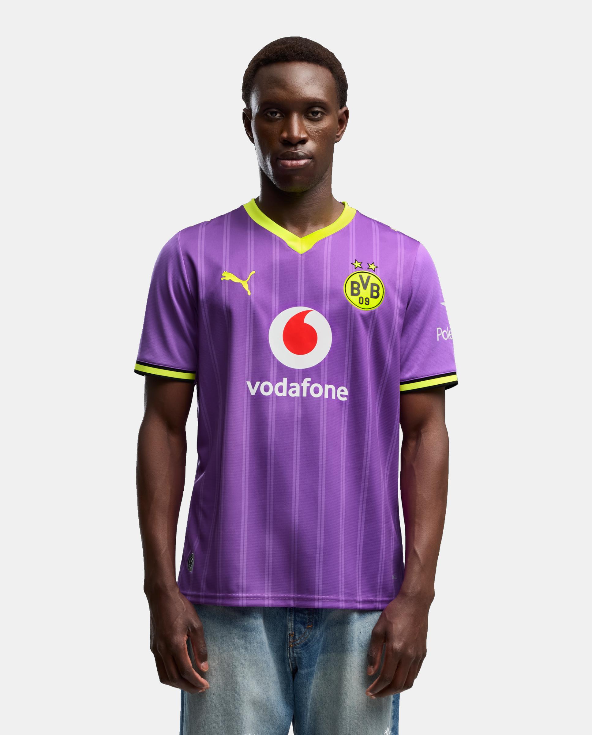 Imagem 0 de T-shirt Réplicas Outros Clubes de Futebol de Homem BVB Third Jersey Replica