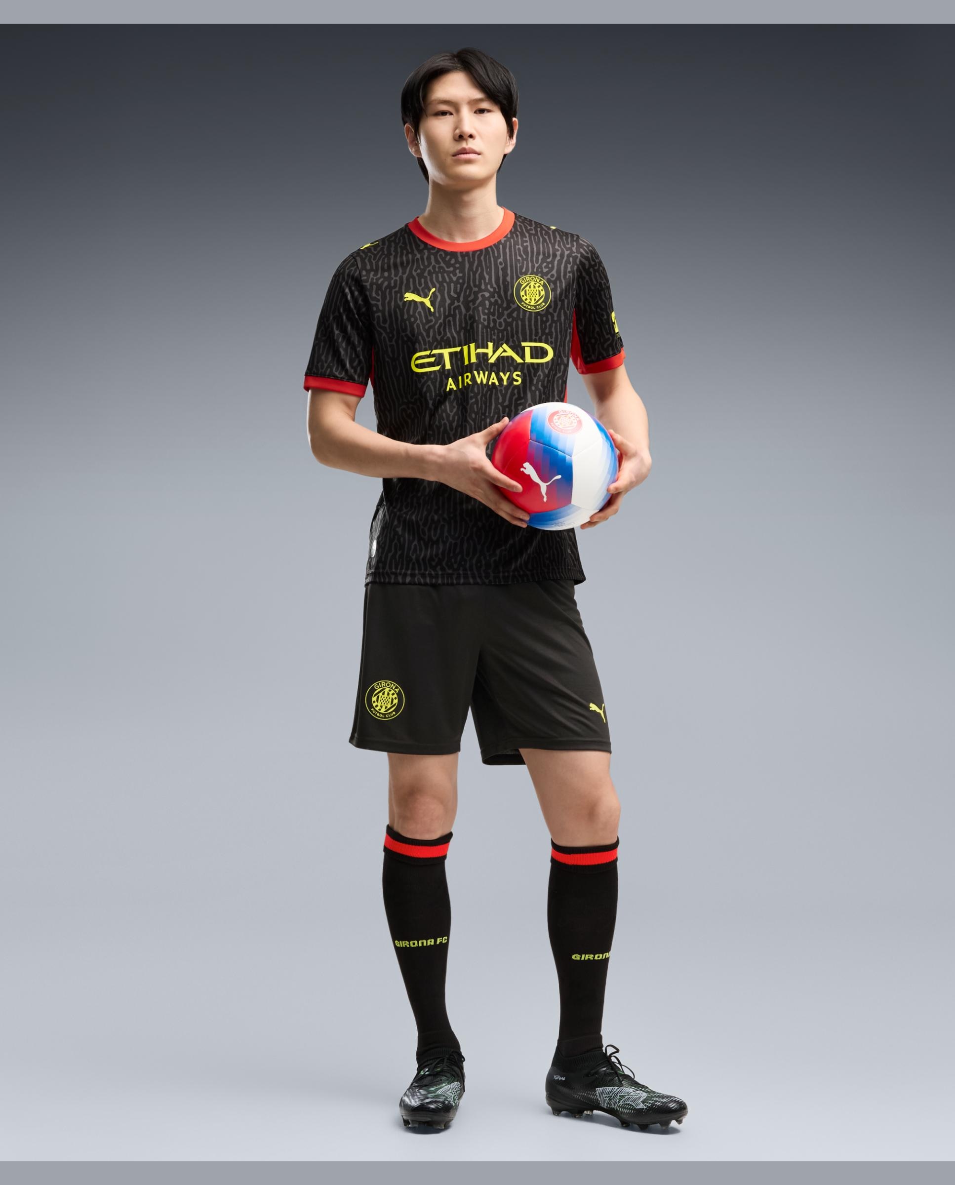 Réplicas Outros Clubes de Futebol de Homem GFC Shorts Replica Preto-5