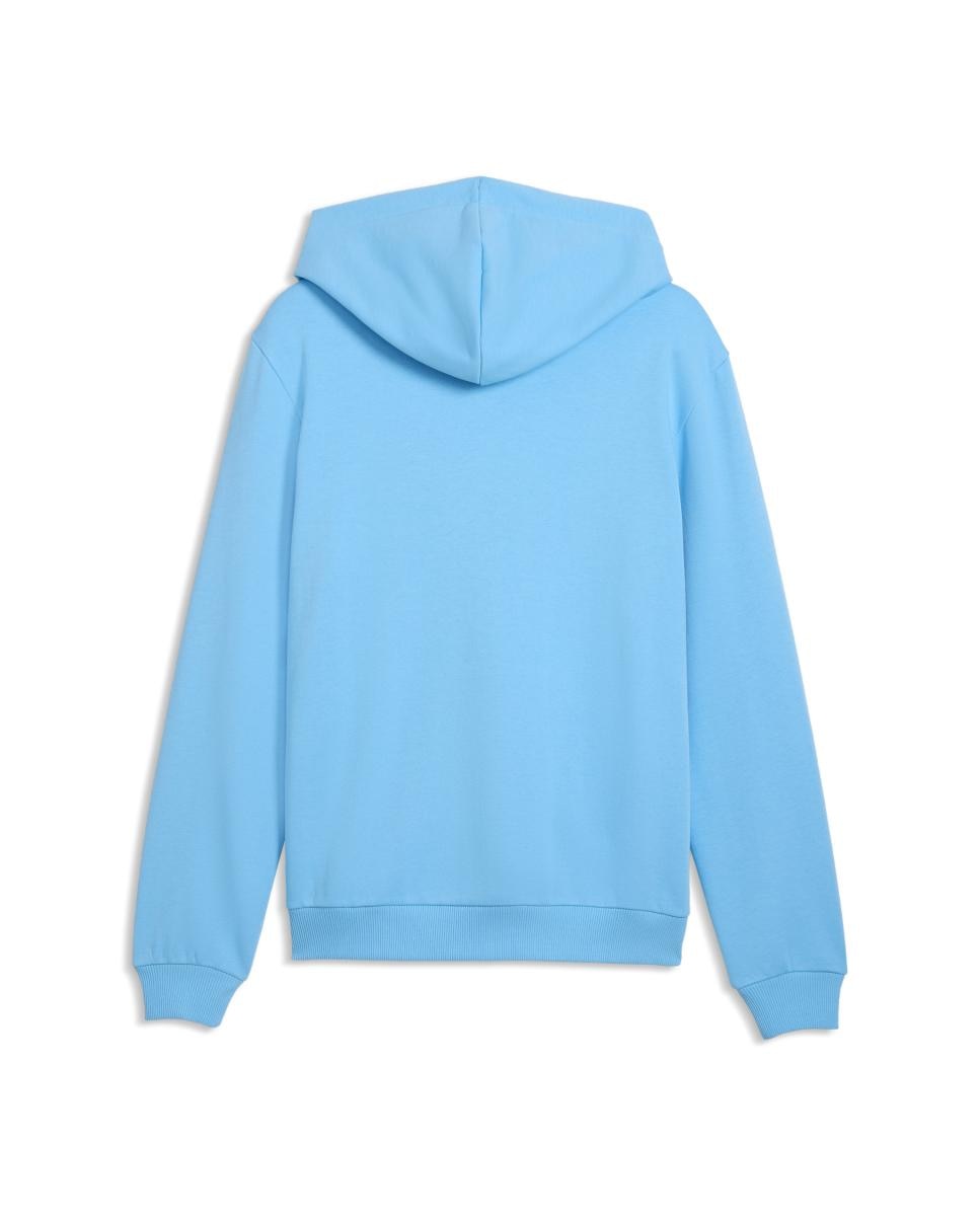 Sweatshirt de Futebol de Adulto Manchester City FtblCulture Hoodie Azul-5