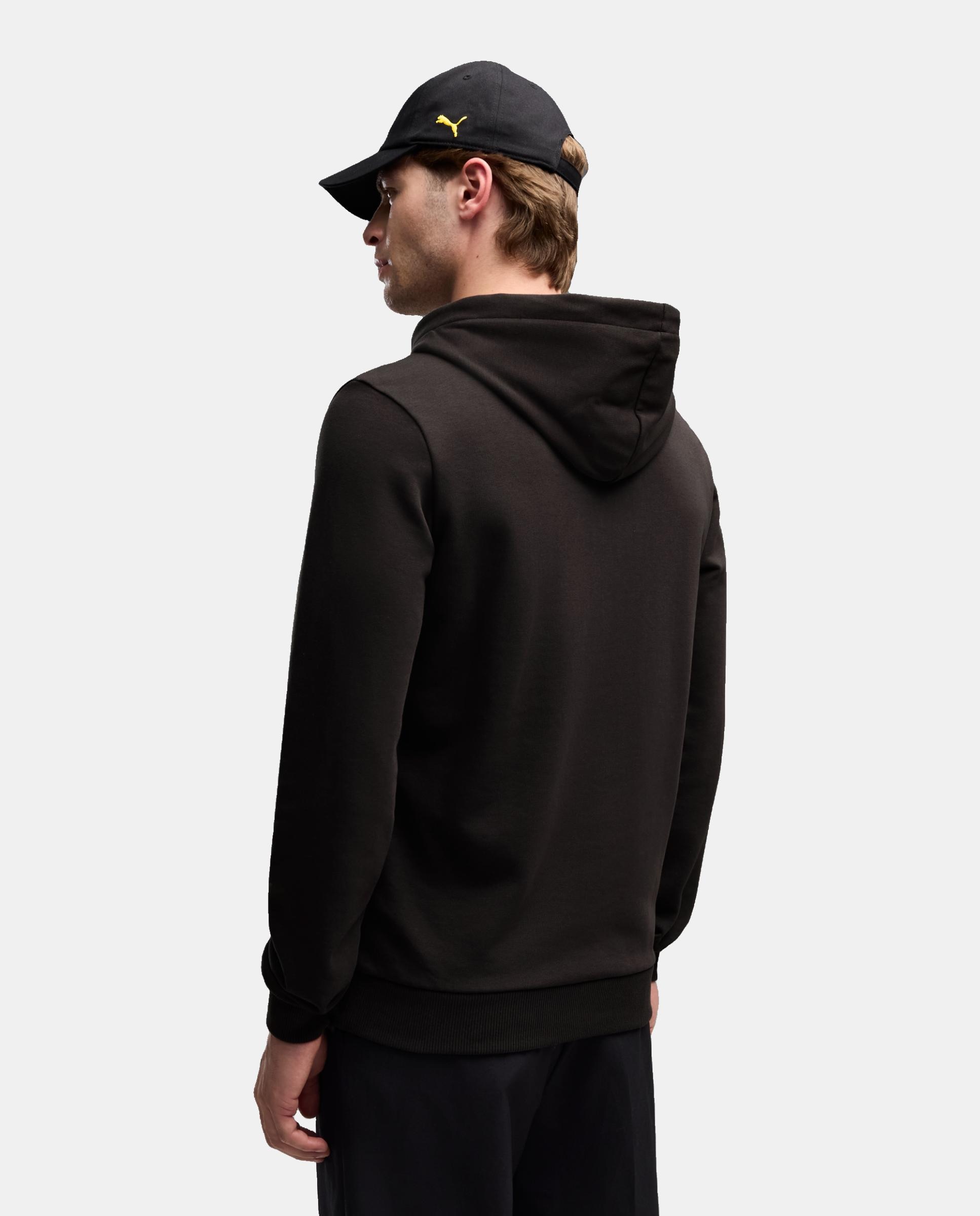 Sweatshirt de Futebol de Adulto BVB FtblCulture Hoodie Preto-2