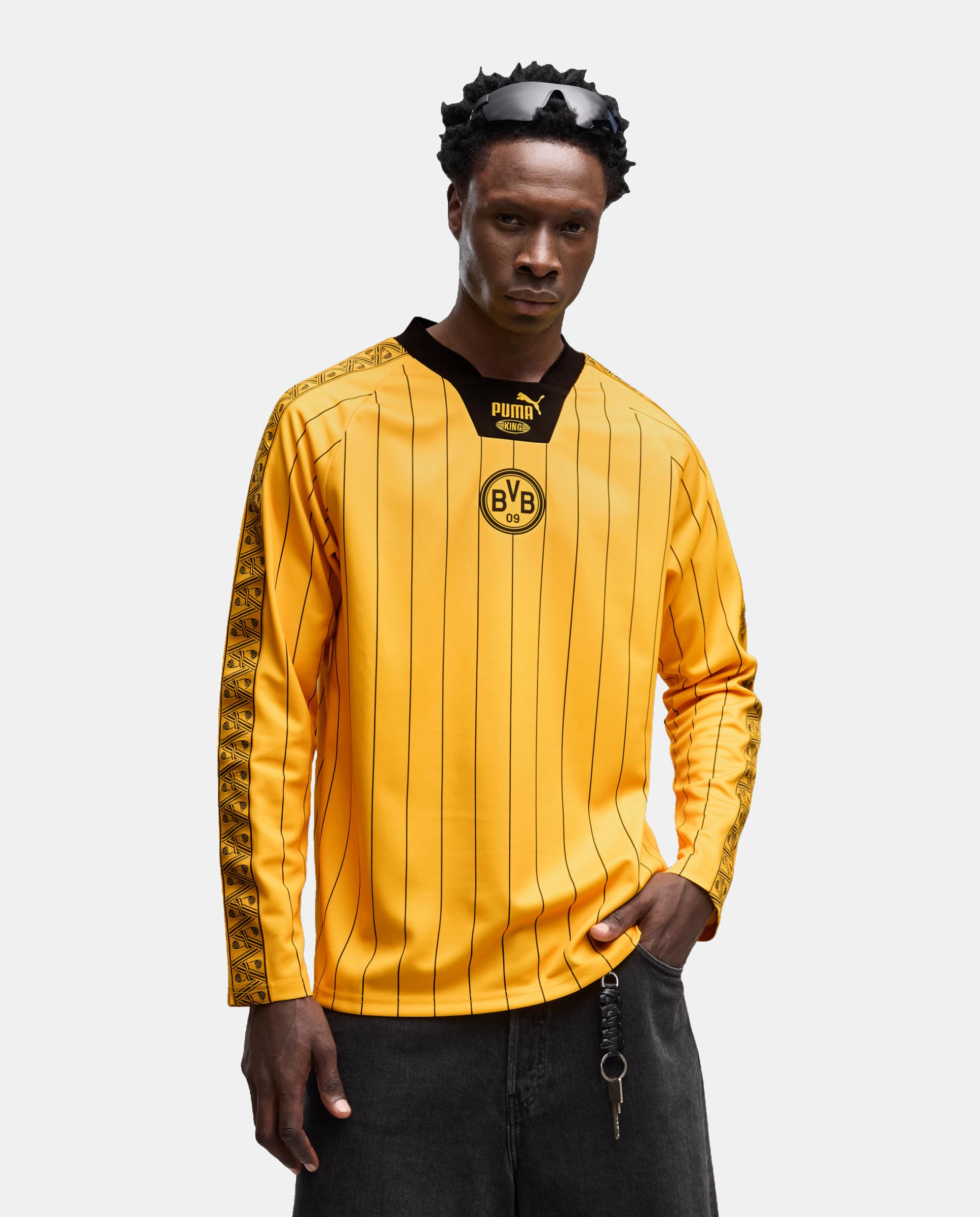 Imagem 0 de Camisola de Manga Comprida de Futebol de Homem BVB KING Jersey LS