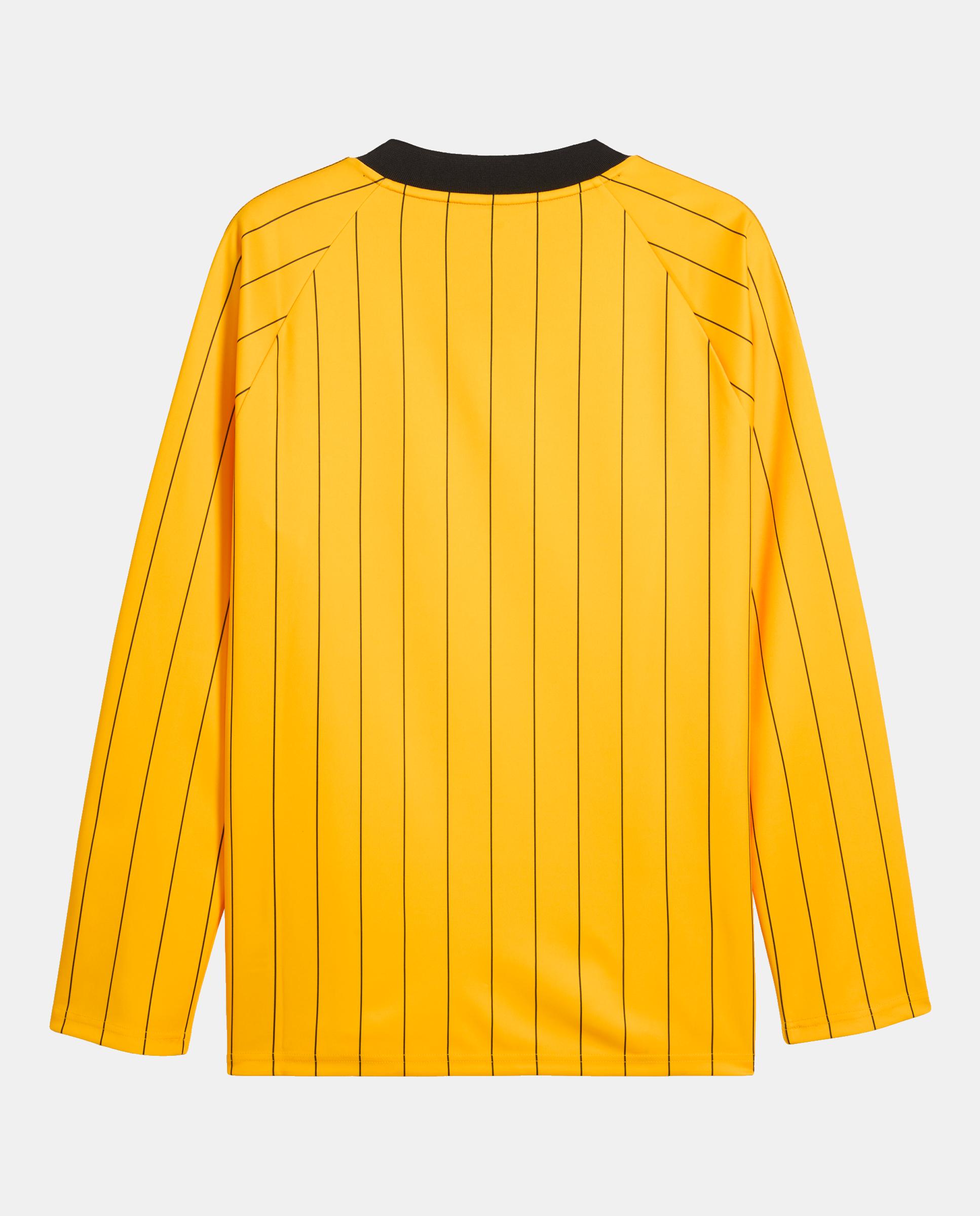 Camisola de Manga Comprida de Futebol de Homem BVB KING Jersey LS Amarelo-5