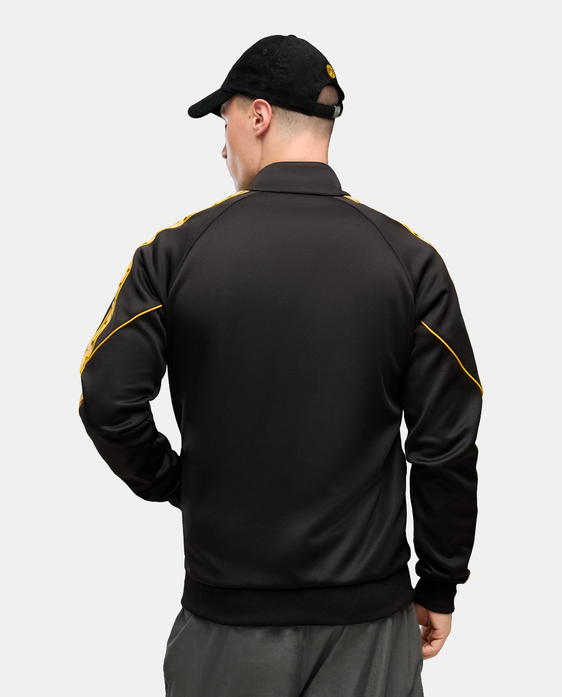Casaco de Futebol de Homem BVB King Anthem Jacket Preto-2