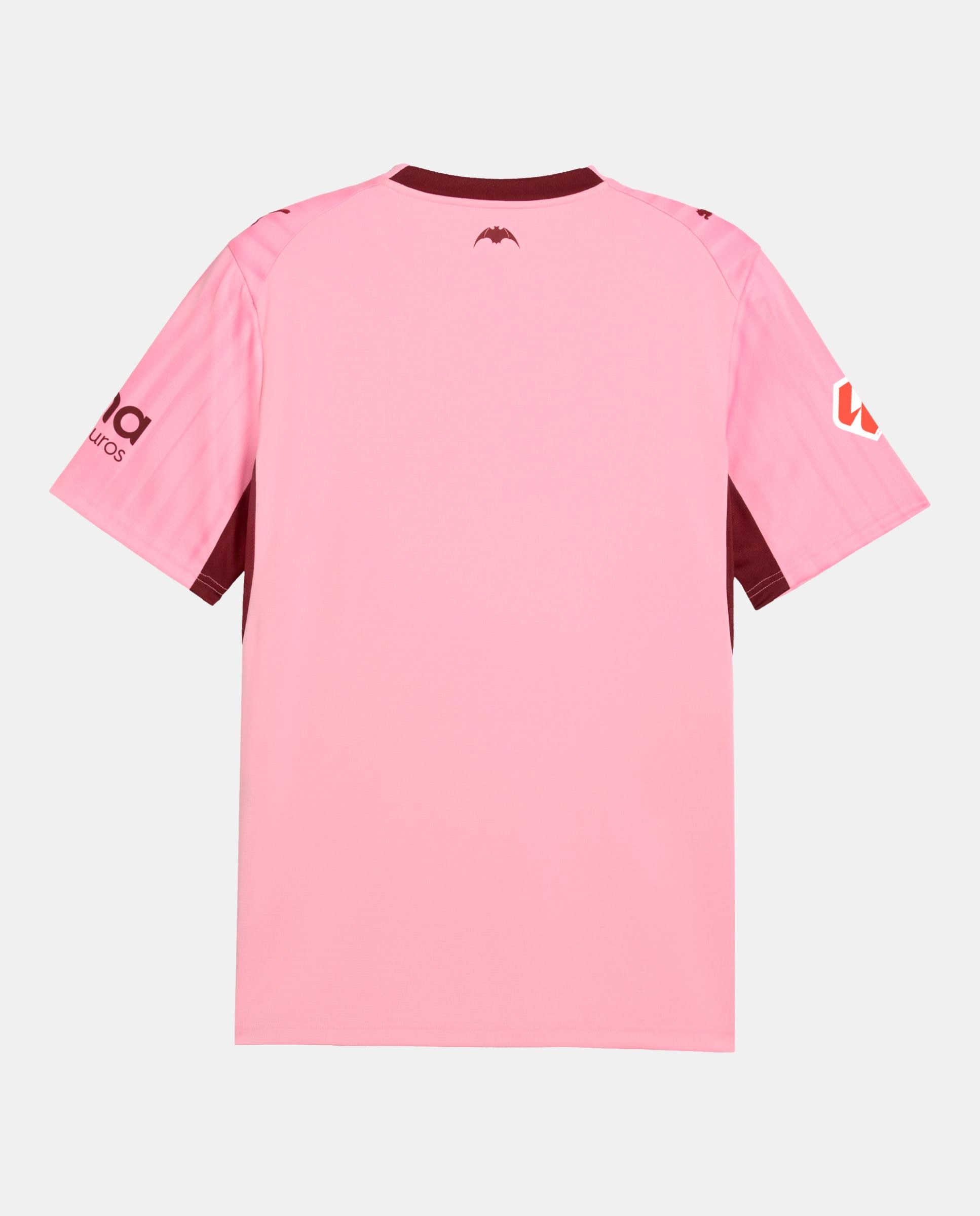 T-shirt Réplicas Outros Clubes de Futebol de Homem VCF Third Jersey Replica Rosa-2