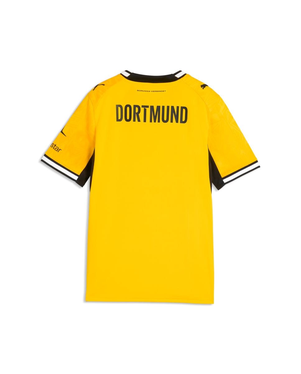 T-shirt de Futebol de Criança 1.º Equipamento Borussia Dortmund 2026-2027 Replica Amarelo-7