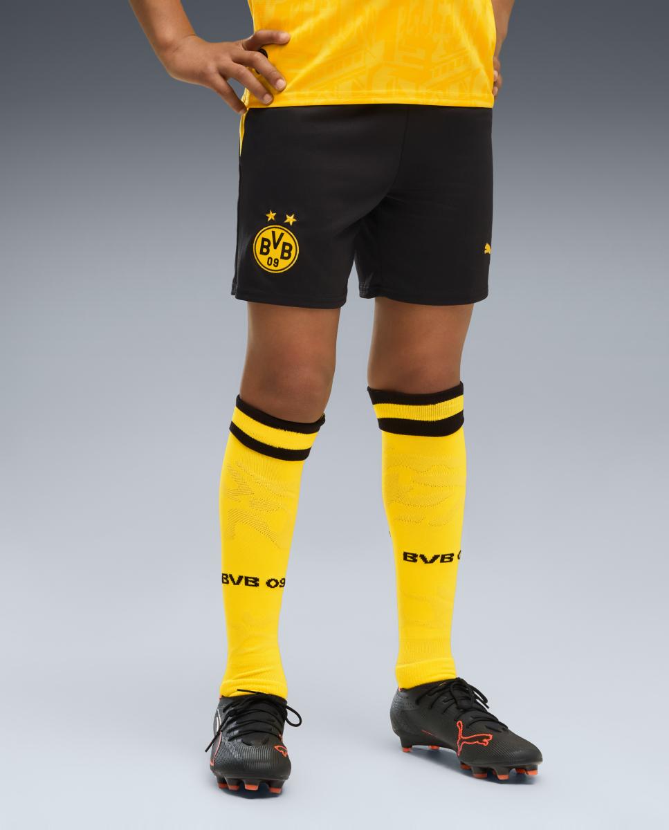 Imagem 0 de Calças de Futebol de Criança 1.º Equipamento Borussia Dortmund 2026-2027 Replica