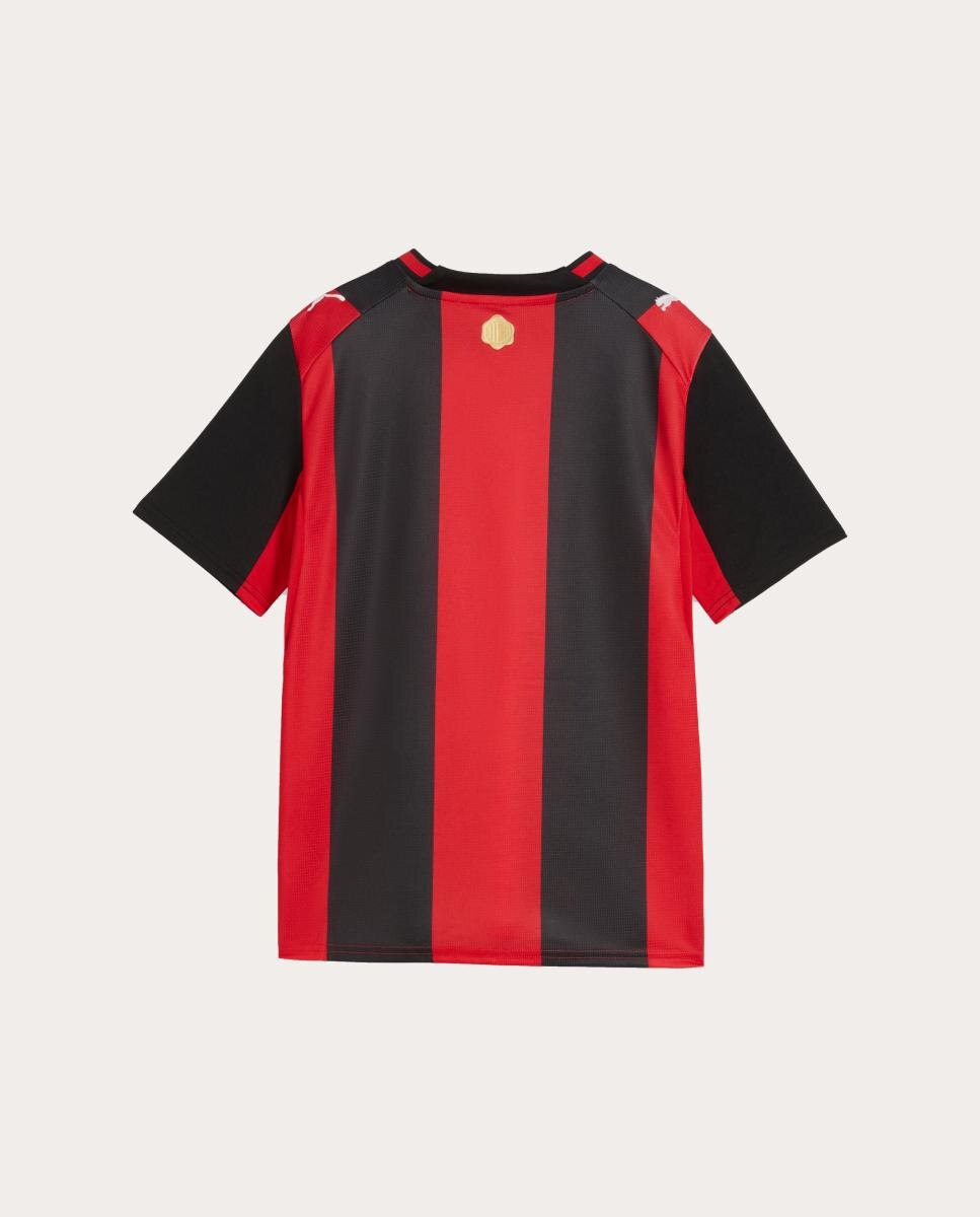 T-shirt de Futebol de Criança 1.º Equipamento AC Milan 2026-2027 Replica Preto-6