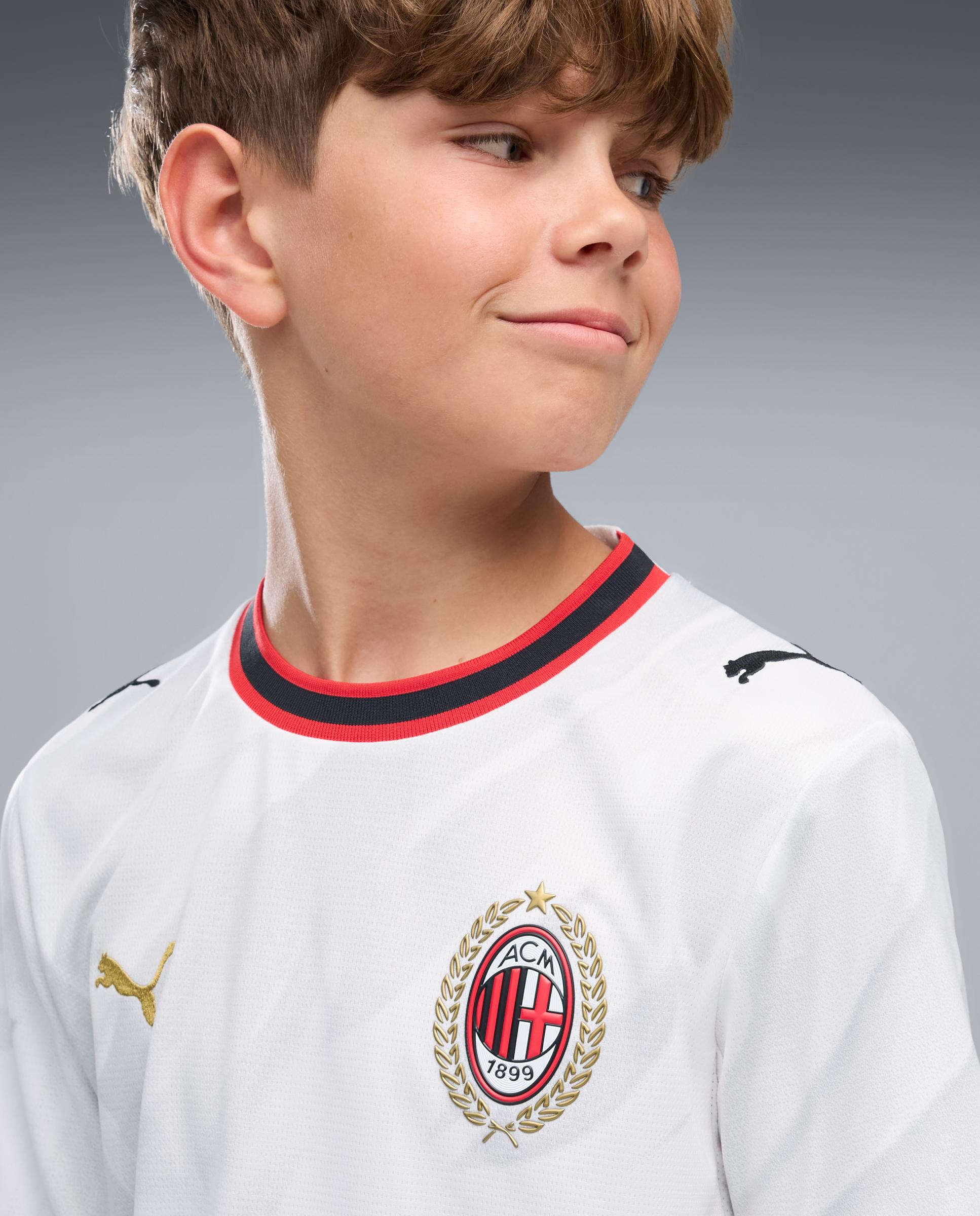 T-shirt Réplicas Outros Clubes de Futebol Infantil ACM Away Jersey Replica Jr Branco-2