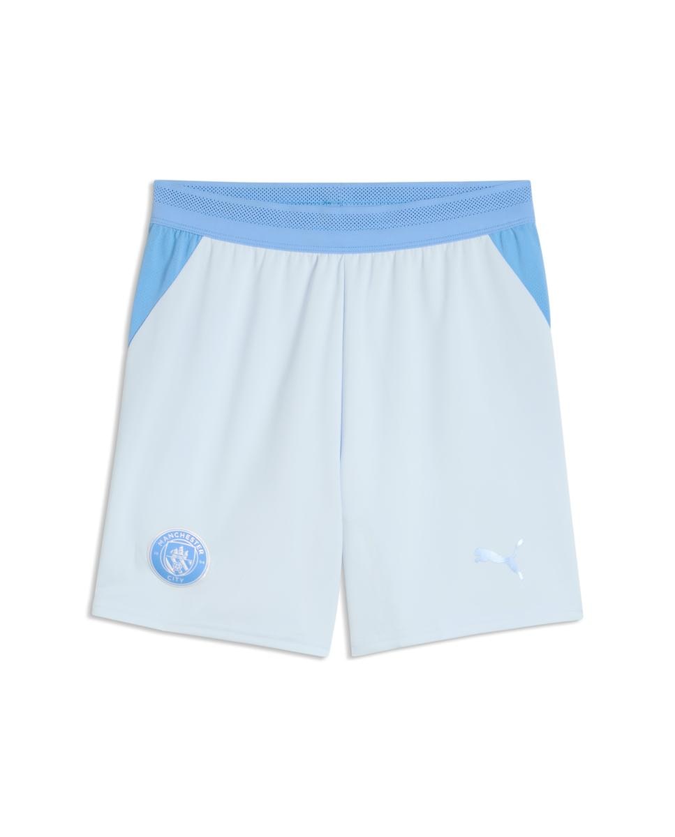 Calças de Futebol de Criança 1.º Equipamento Manchester City 2026-2027 Replica Azul-4