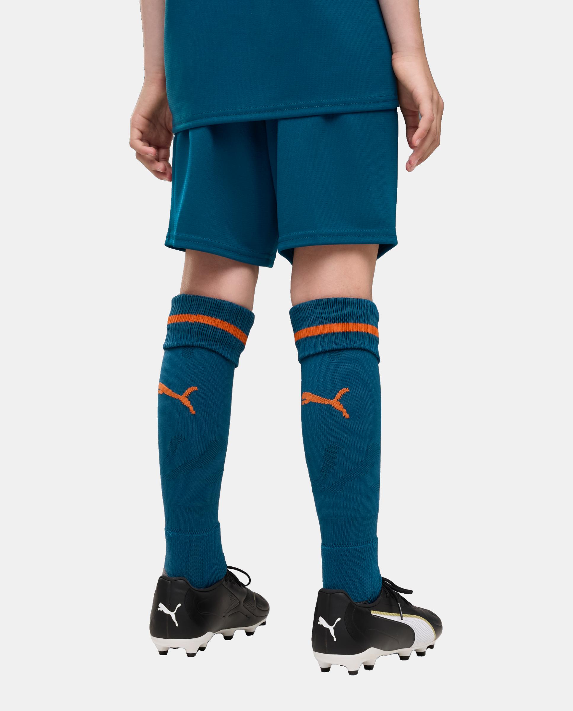 Réplicas Outros Clubes de Futebol Infantil VCF Shorts Replica Jr Azul-2