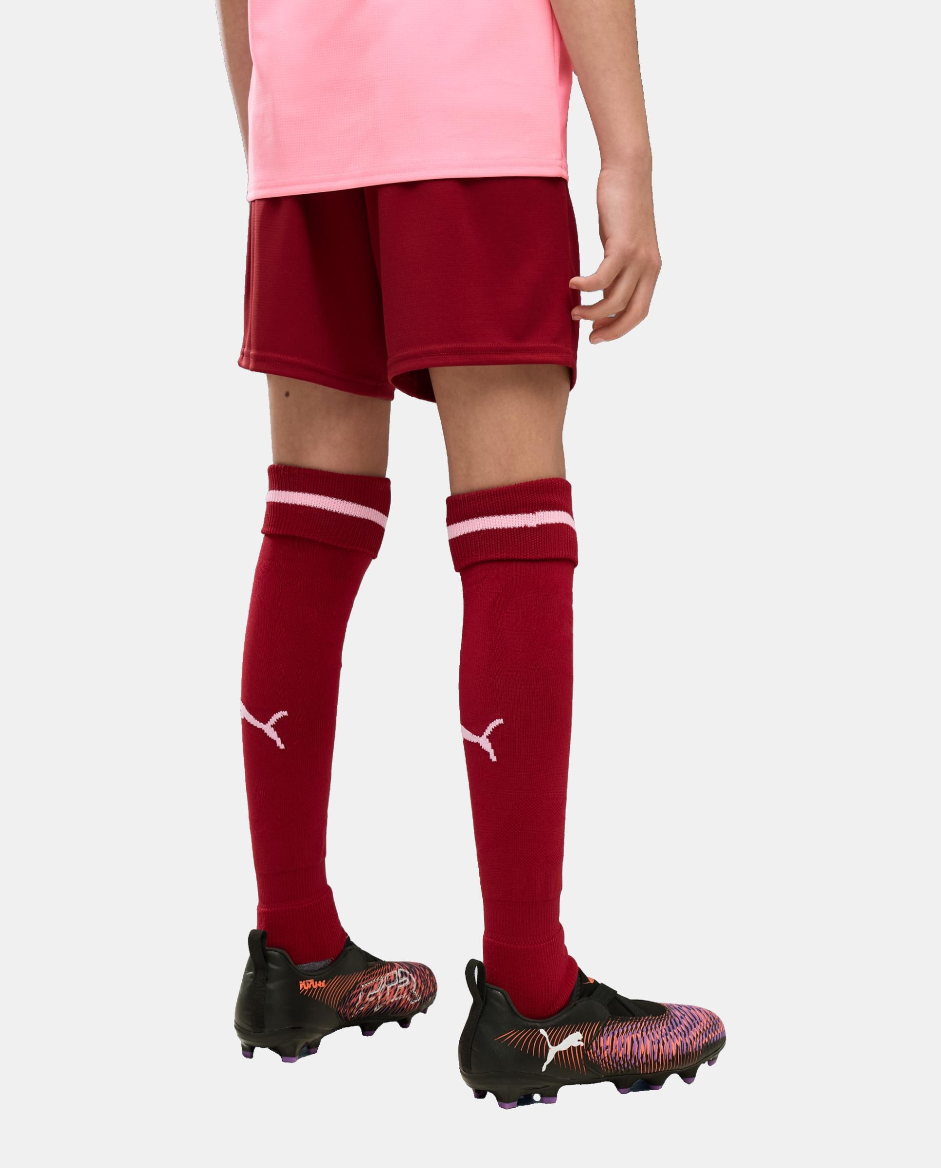 Réplicas Outros Clubes de Futebol Infantil VCF Shorts Replica Jr Vermelho-2