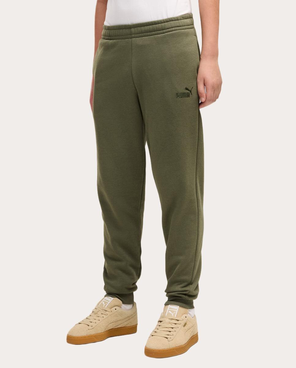 Calças Casual de Criança Ess No. 1 Logo Sweatpants Fl B Puma Verde-5