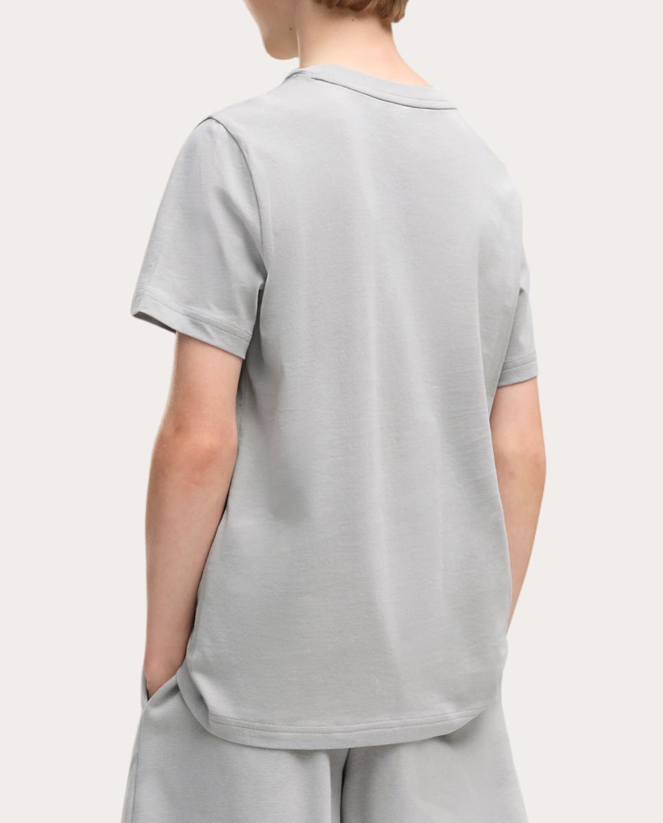 T-Shirt Casual de Criança Ess 2 Color Small No. 1 Logo T Puma Cinzento-4