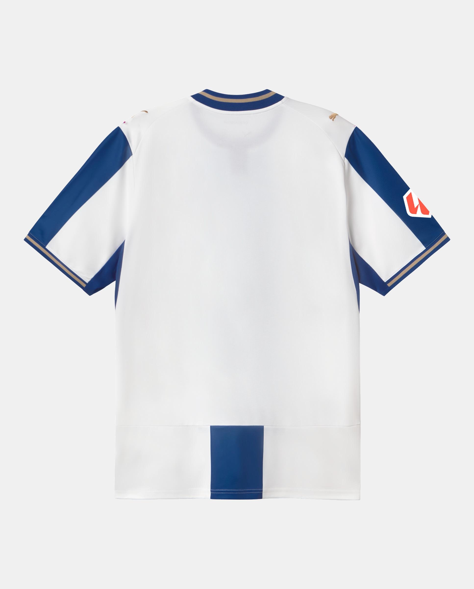 T-shirt de Manga Curta de Futebol Infantil CD Leganés Home Jersey JR Branco-2