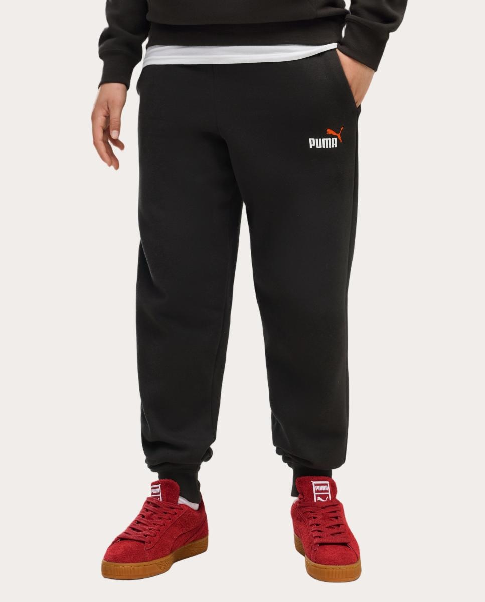 Calças Casual de Criança Ess 2 Color No. 1 Logo Sweatpa Puma Preto-5
