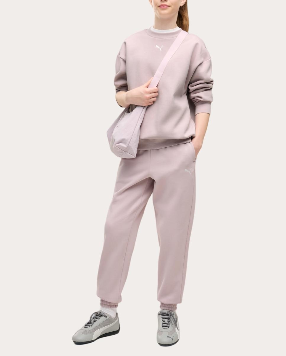 Fato de Treino Casual de Criança Loungewear Oversized Sweat Sui Puma Rosa-3