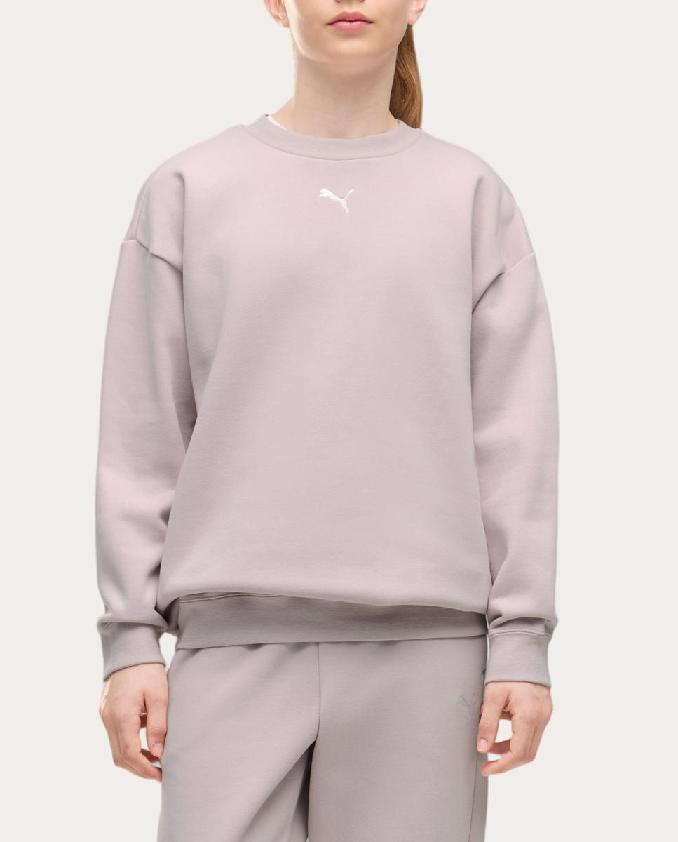 Fato de Treino Casual de Criança Loungewear Oversized Sweat Sui Puma Rosa-5