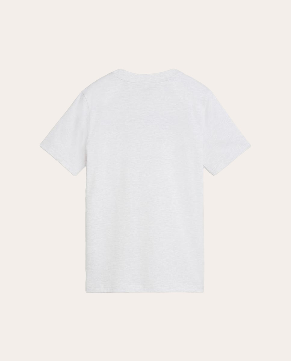 T-Shirt Casual de Criança Puma Class Graphic Tee B Puma Branco-2