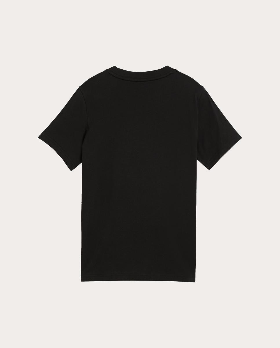 T-Shirt Casual de Criança Ess 2 Color No.1 Logo Tee B Puma Preto-2