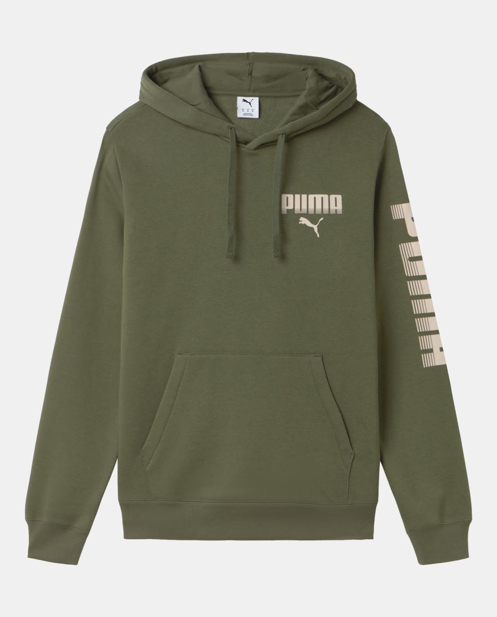 Imagen 1 de Sudadera de Casual de Hombre ESS GRAPHIC HOODIE FL? Puma - Verde Verde