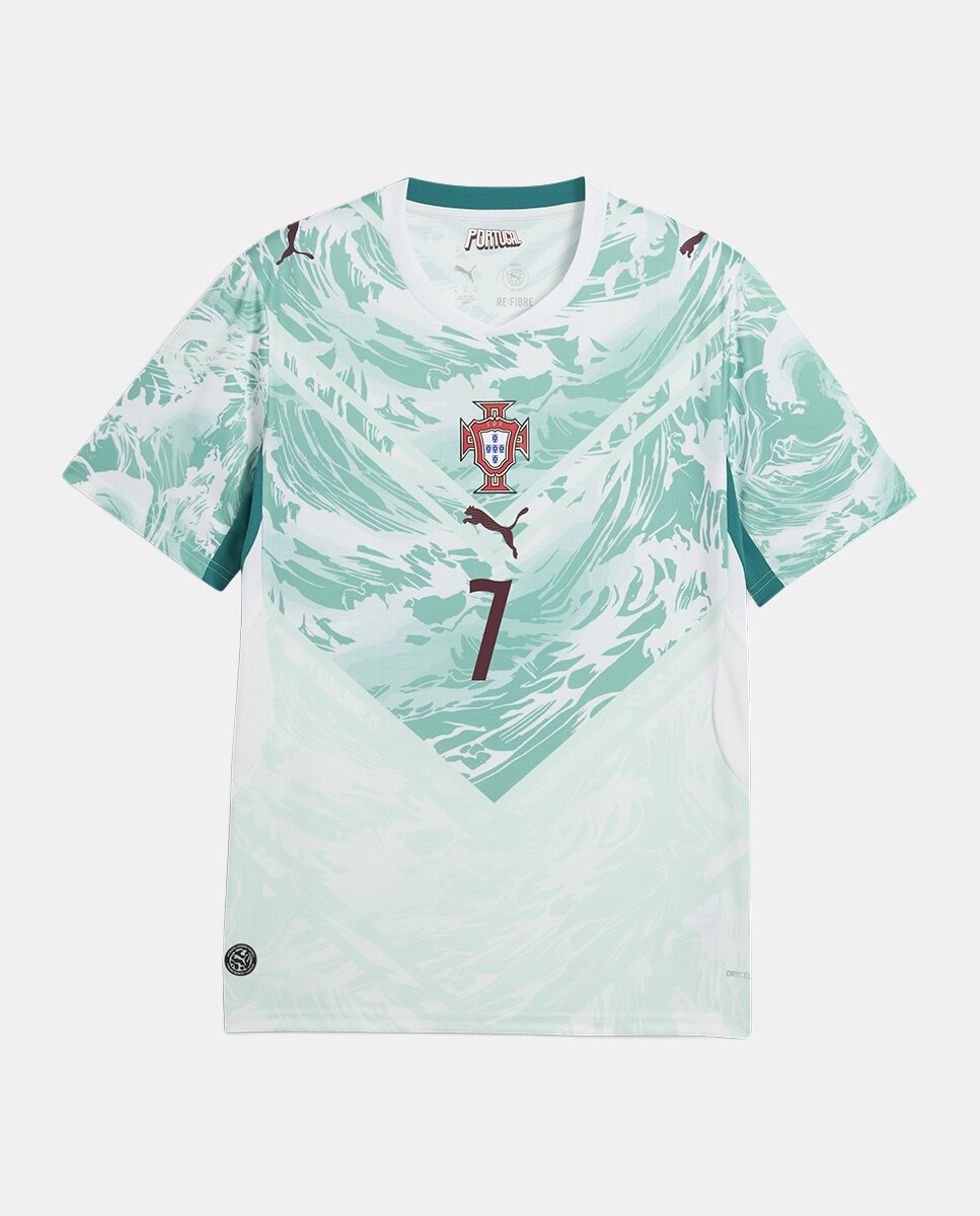 Imagen 0 de Camiseta de Futbol de Hombre Primera equipación Federación Portuguesa 2026. Replica Puma Cristiano Ronaldo Rojo