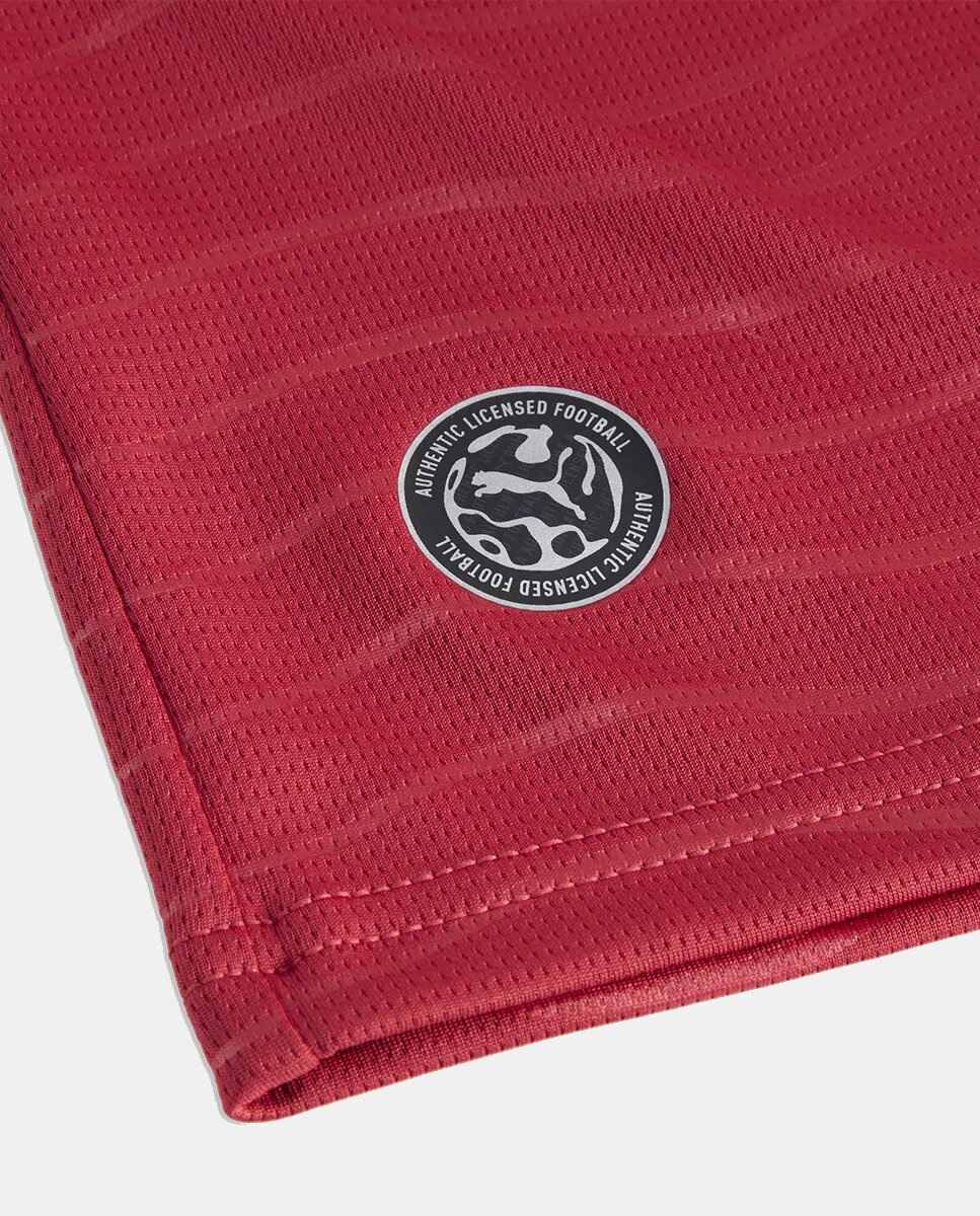 T-shirt de Futebol de Menino Primeiro Equipamento Federação Portuguesa 2026. Réplica Cristiano Ronaldo Vermelho-3