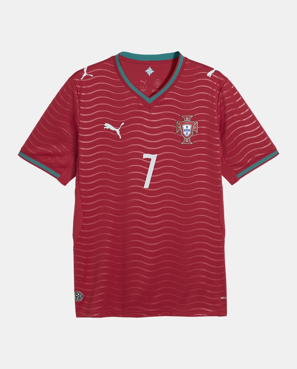 Imagen 0 de Camiseta de Futbol de Hombre Primera equipación Federación Portuguesa 2026. Replica Puma Cristiano Ronaldo Rojo