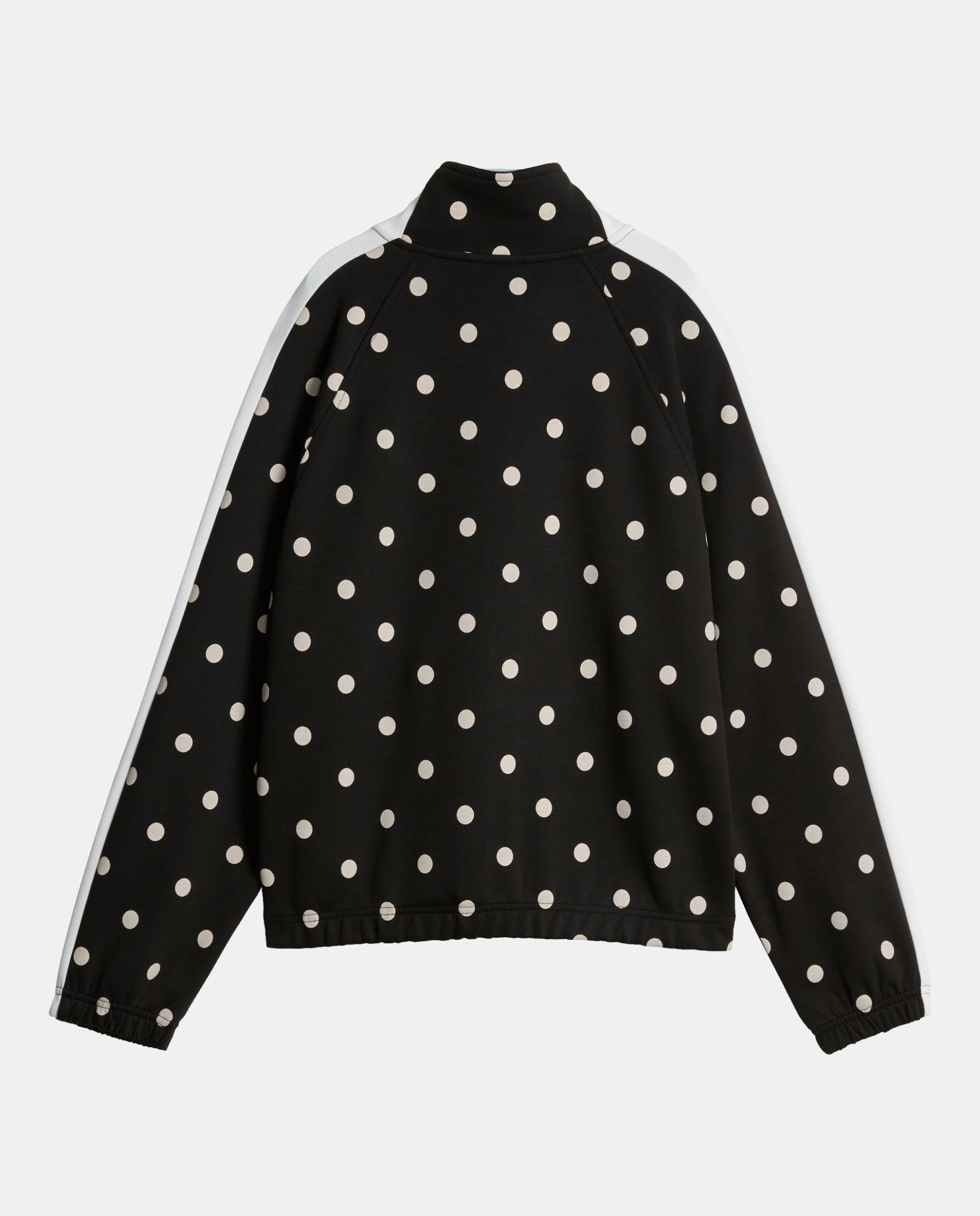 Casaco Casual de Mulher T7 Polka Dots Oversized Jacket Preto-3