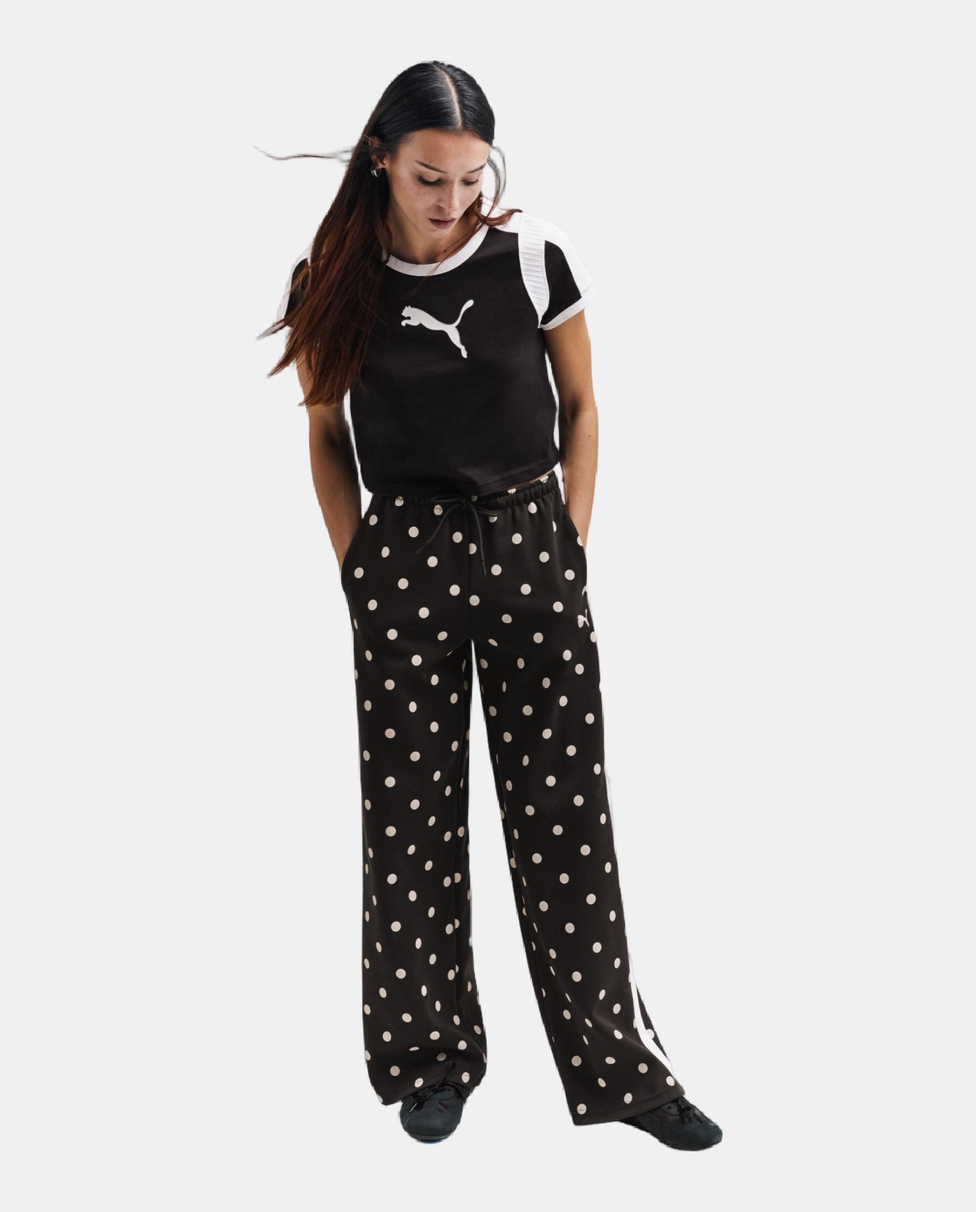 Imagem 0 de Calças Casual de Mulher T7 Polka Dots op Pants