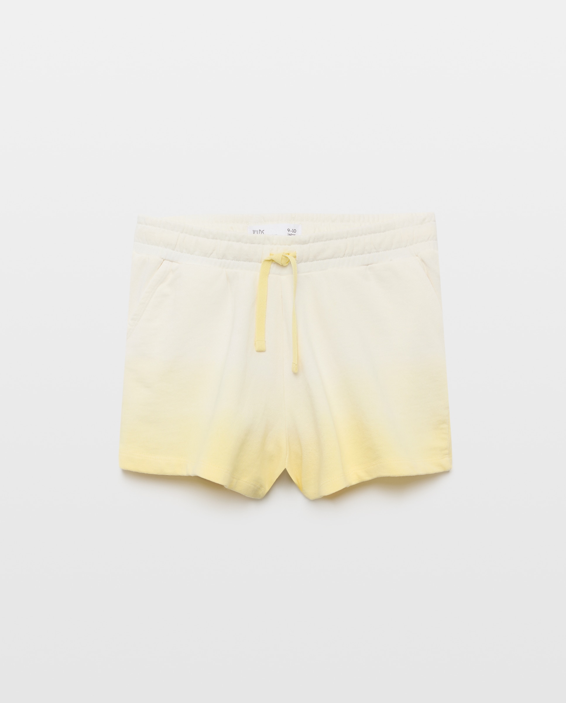 Calções de Felpa com Estampado Tie Dye Kids El Corte Inglés 300 Amarelo-4