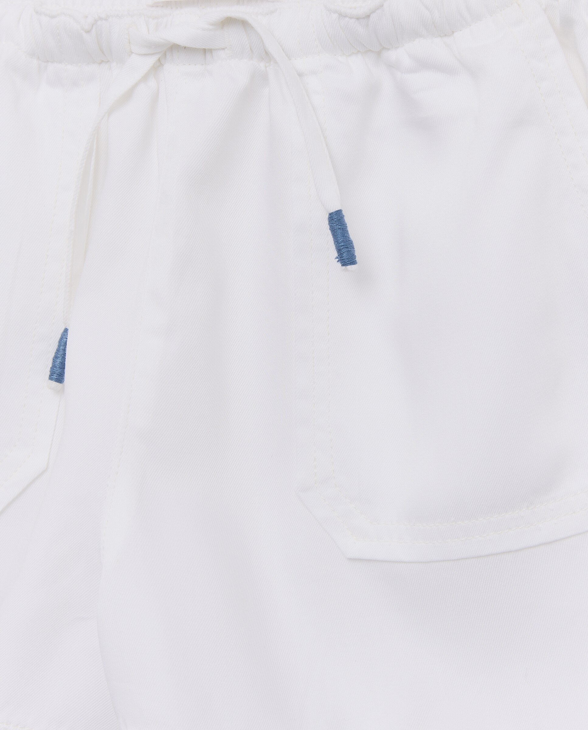 Short fluido de niña con bolsillos - Kids El Corte Inglés - Blanco roto Blanco roto-5