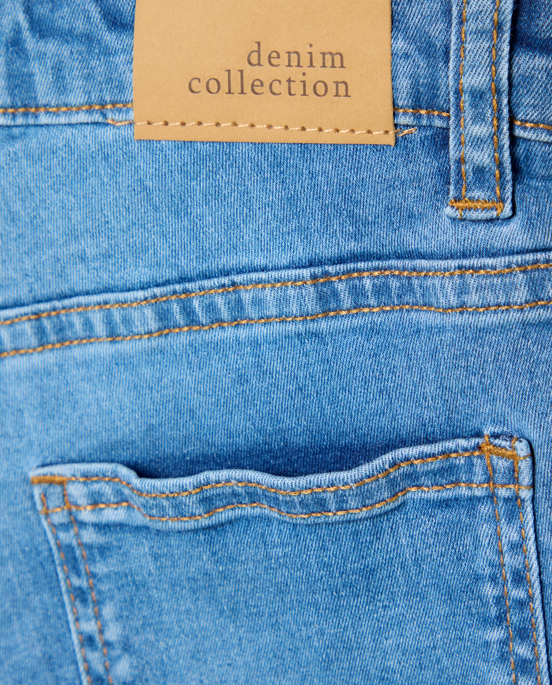 Short denim básico de niña - Kids El Corte Inglés - Azul Intenso Azul Intenso-5