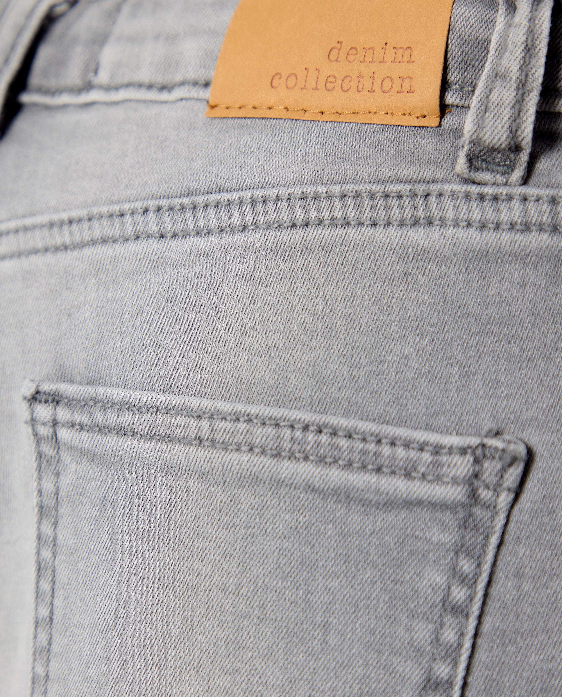 Short denim all over strass de niña - Kids El Corte Inglés - Gris claro denim Gris claro denim-6