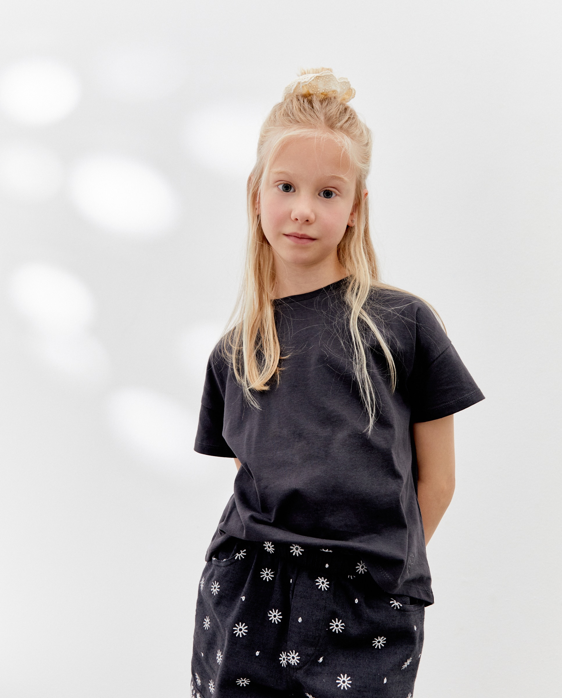 T-shirt com Manga Curta Cinzento-escuro-2