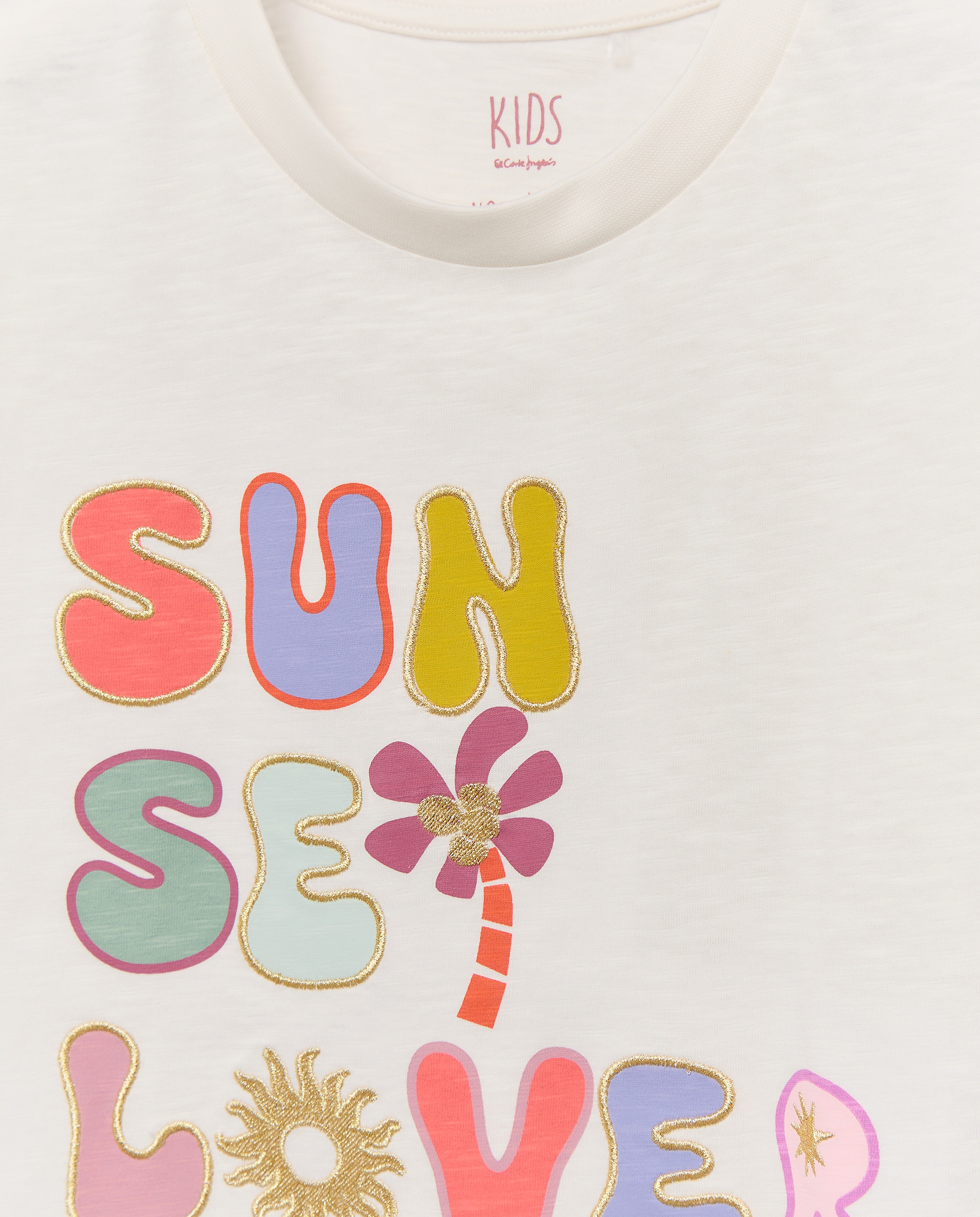 T-shirt com Manga Japonesa e Estampado Branco-6