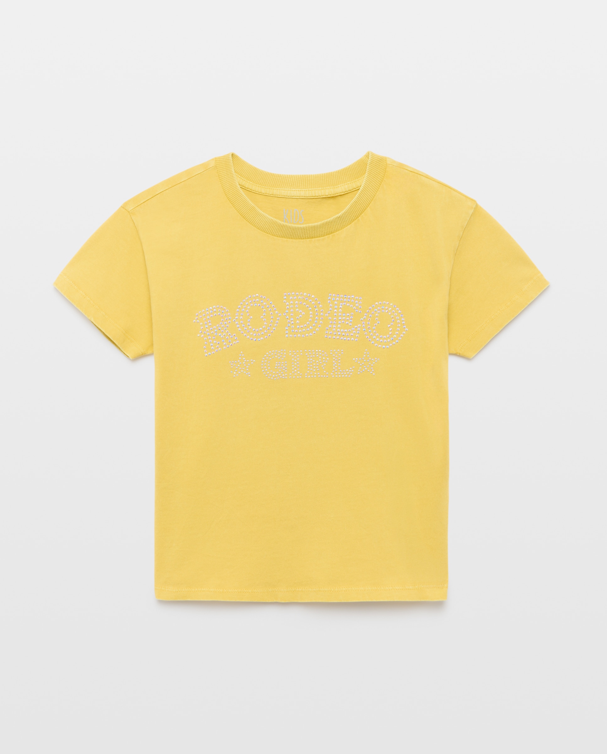 Camiseta de niña manga corta con posicional hot fix fantasía - Kids El Corte Inglés - 371 Aceite 371 Aceite-4