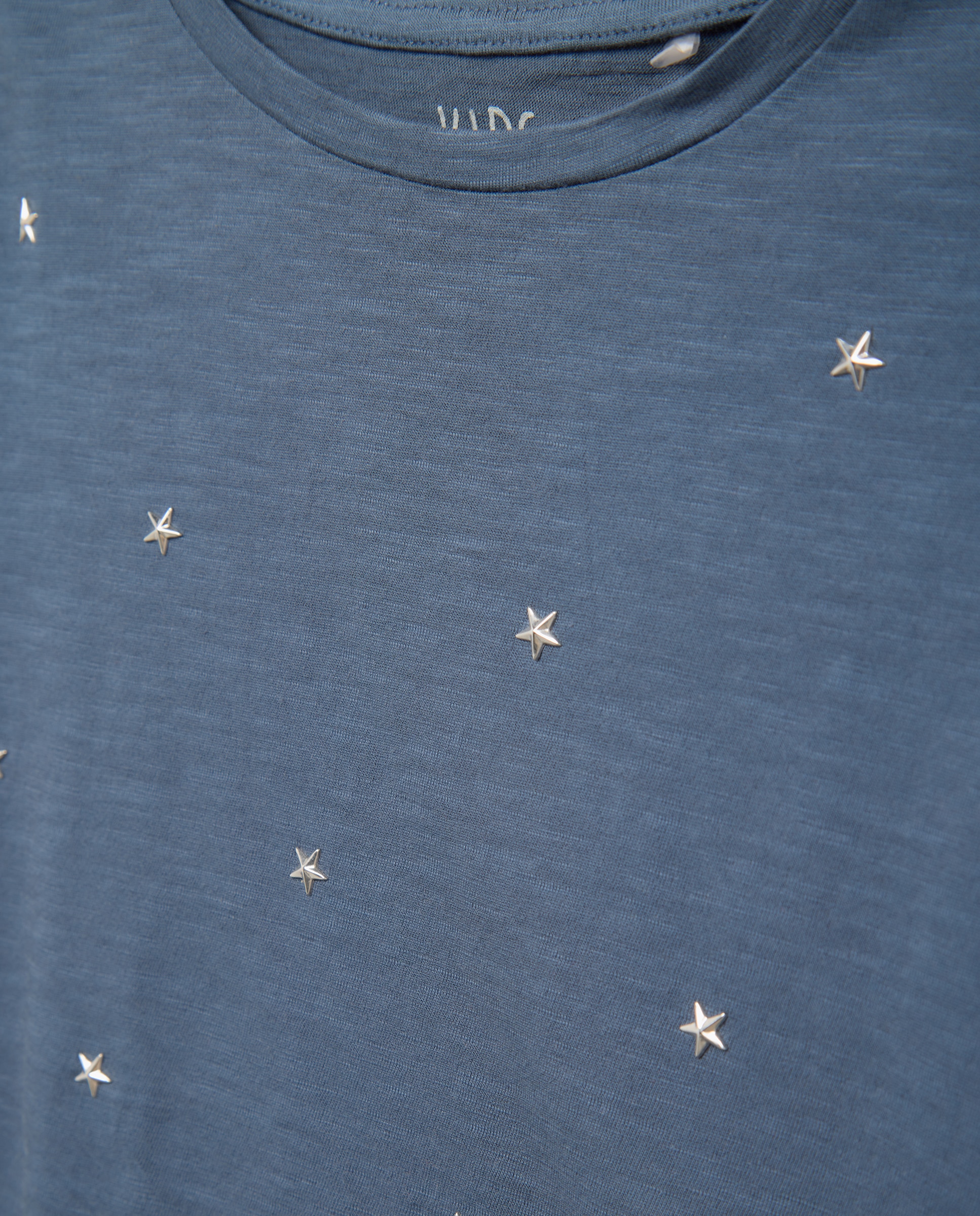 Camiseta de niña manga corta cut out hombro all over tachas fantasía - Kids El Corte Inglés - Negro Negro-5
