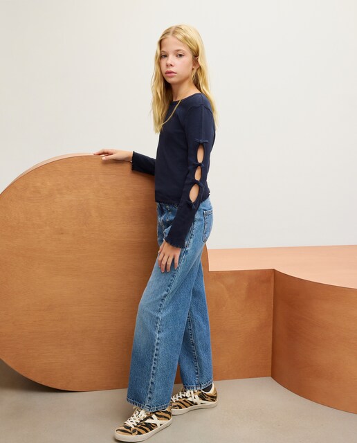 Imagem 0 de Camisola de Manga Comprida com Cut Out nas Mangas