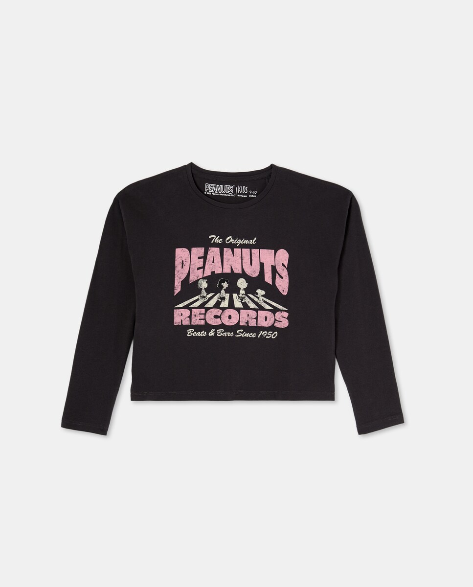 Camisola de Manga Comprida com Estampado Soy and Friends "Beatles" Cinzento-4