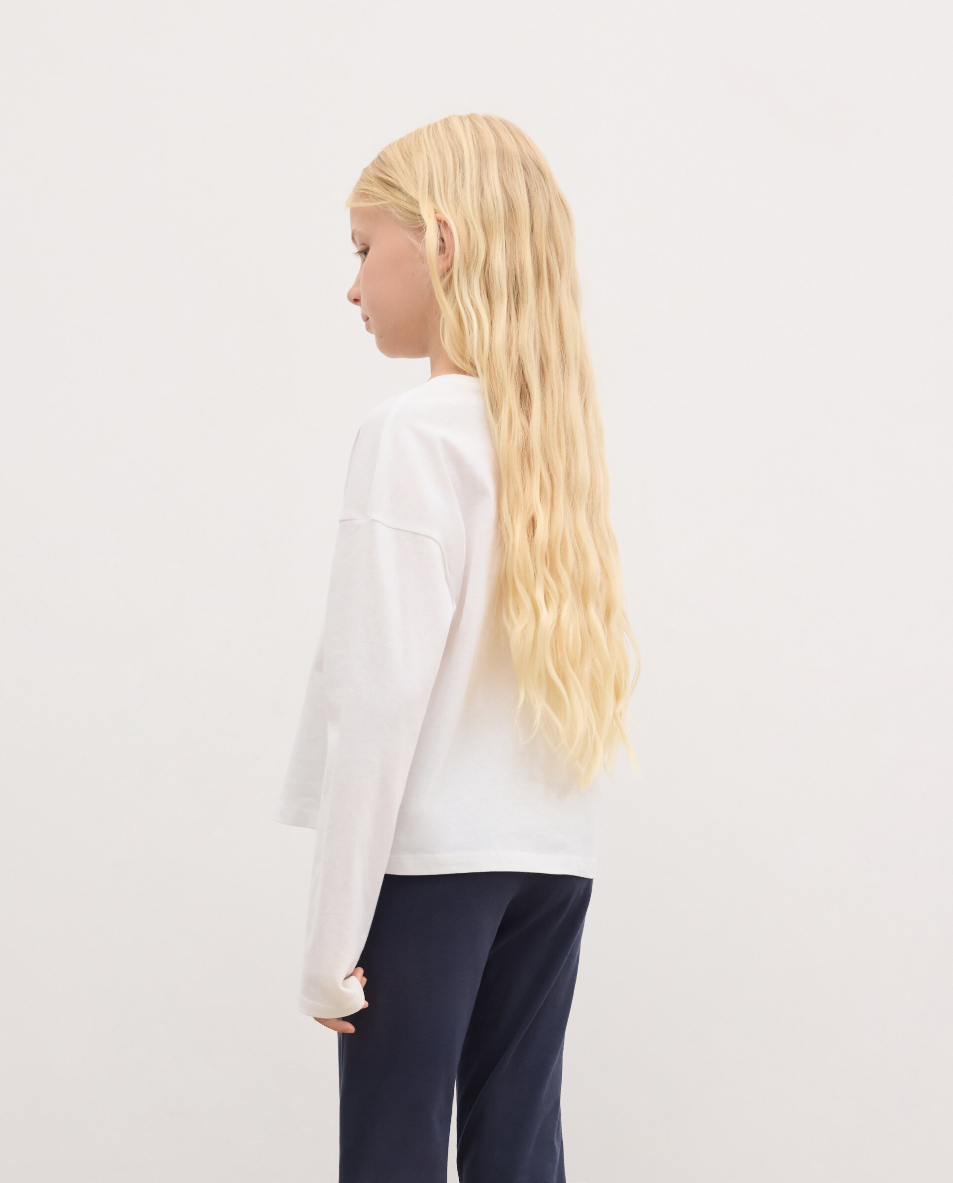 Camiseta ml print posicional dos tintas texto con corazones de niña - Kids El Corte Inglés - Blanco Blanco-3