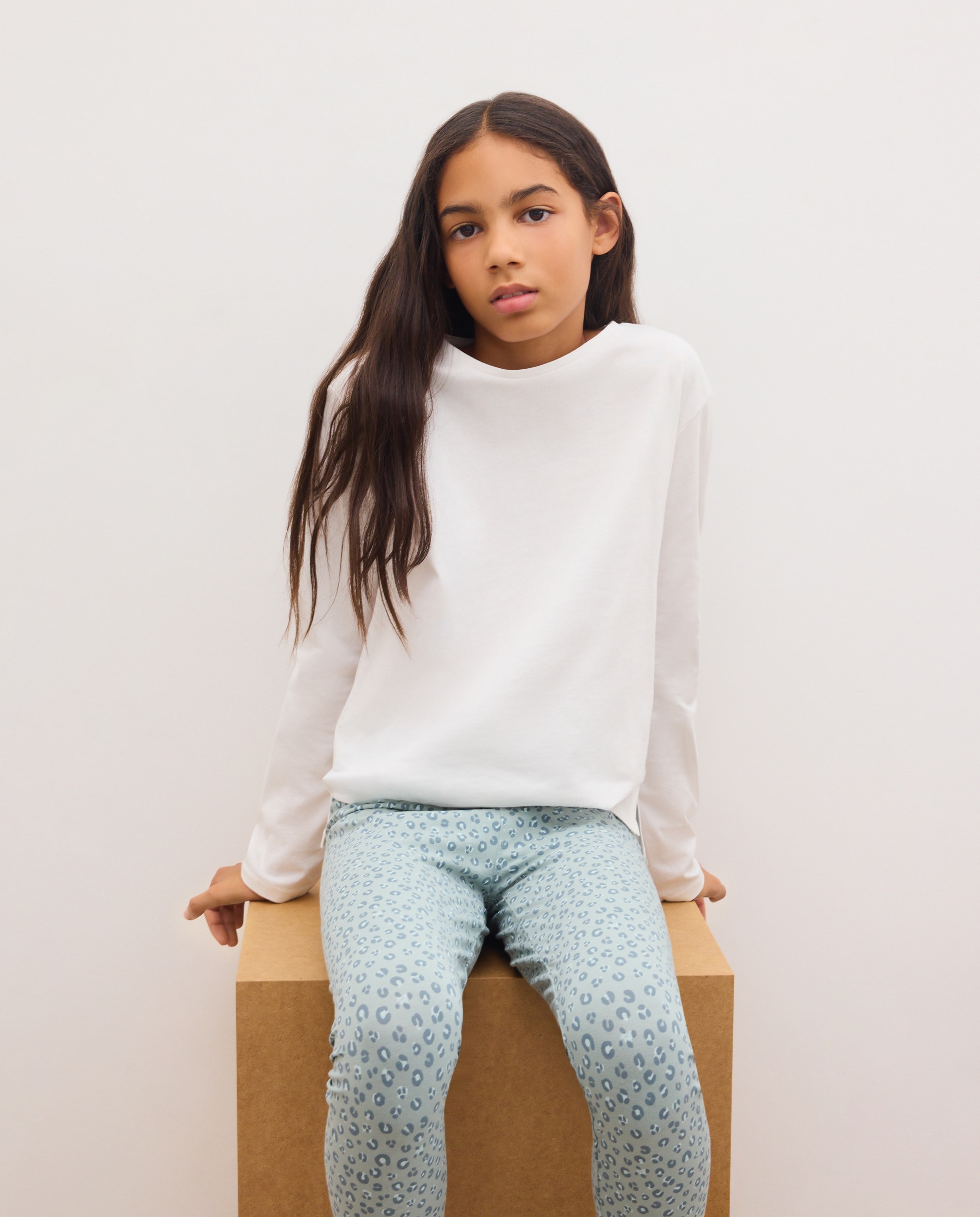 Pack camisetas básicas manga larga all over print de niña - Kids El Corte Inglés - Multicolor Multicolor-1