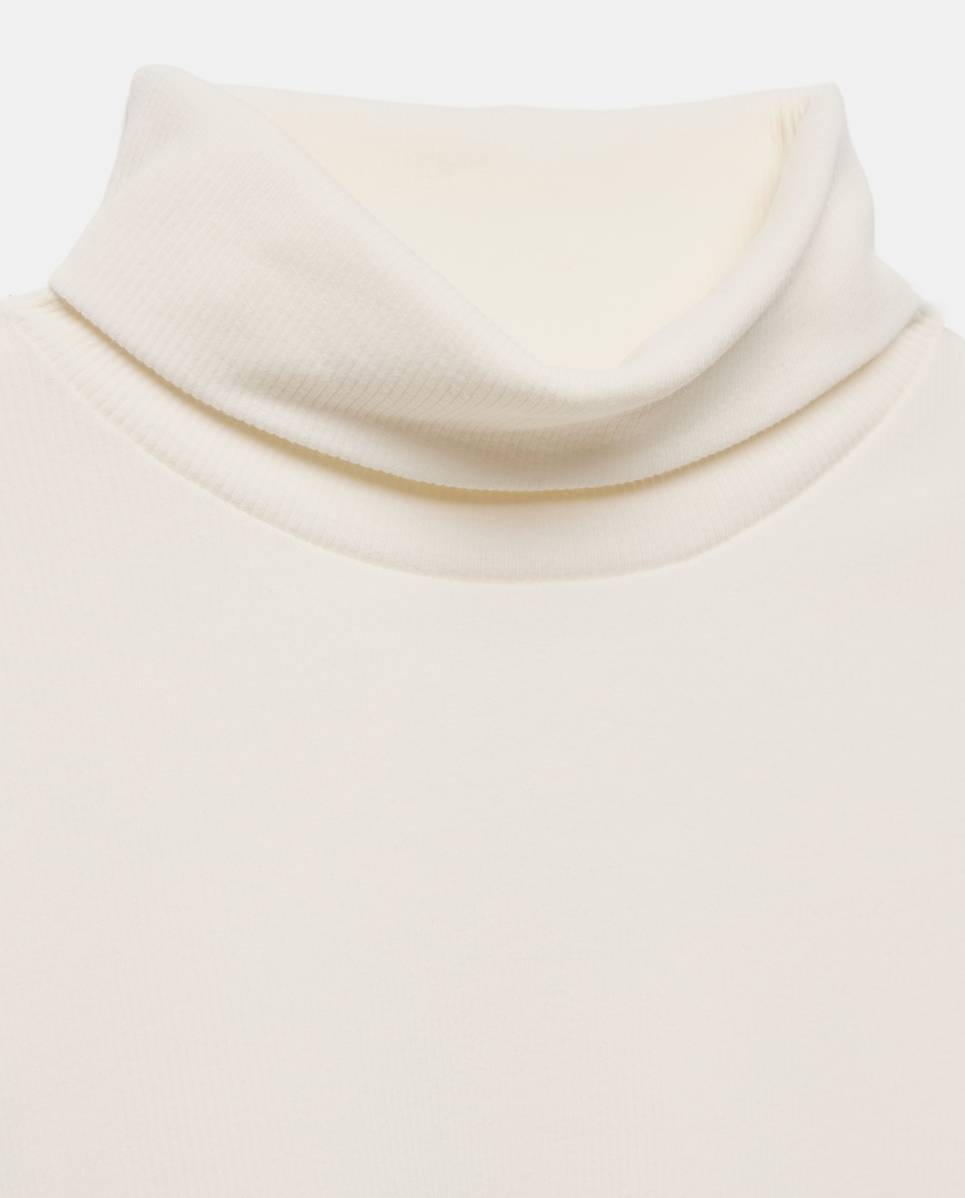Camiseta lisa manga larga cuello vuelto de niña - Kids El Corte Inglés - 120 Crudo 120 Crudo-2