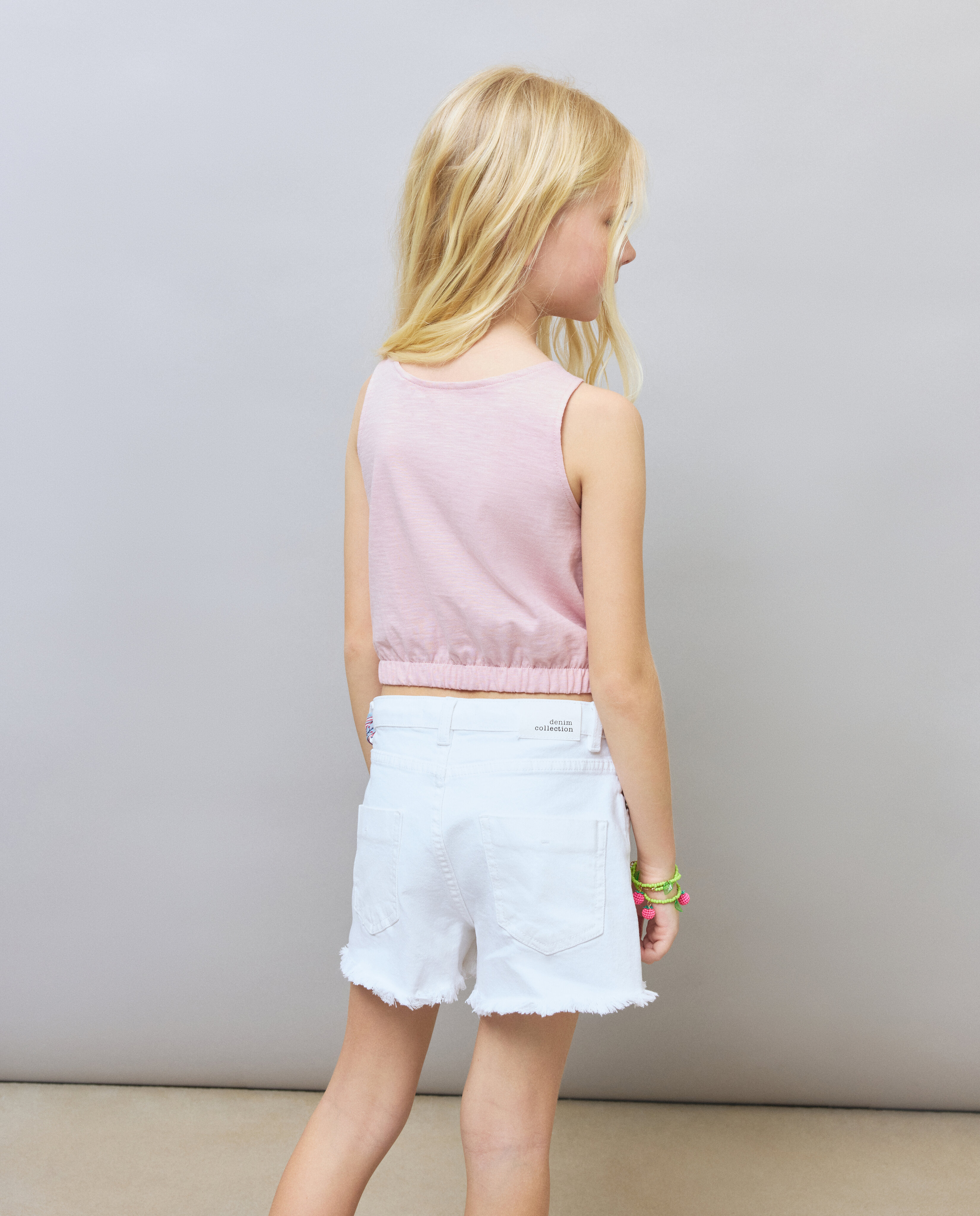 Camiseta de niña con estampado Snoopy de manga corta - Kids El Corte Inglés - Rosa Rosa-3