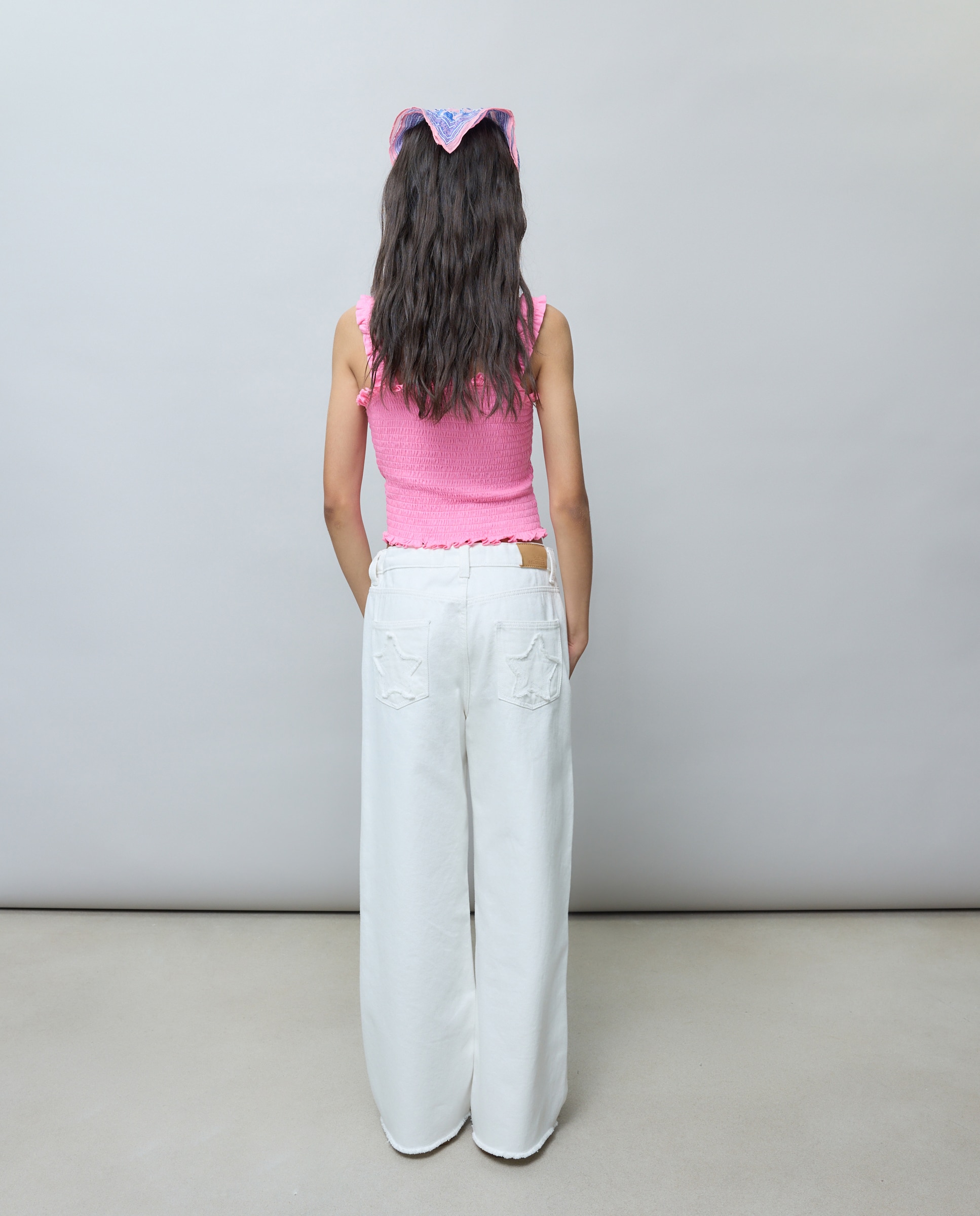 Camiseta de niña con tirantes fruncidos - Kids El Corte Inglés - 200 Rosa 200 Rosa-3