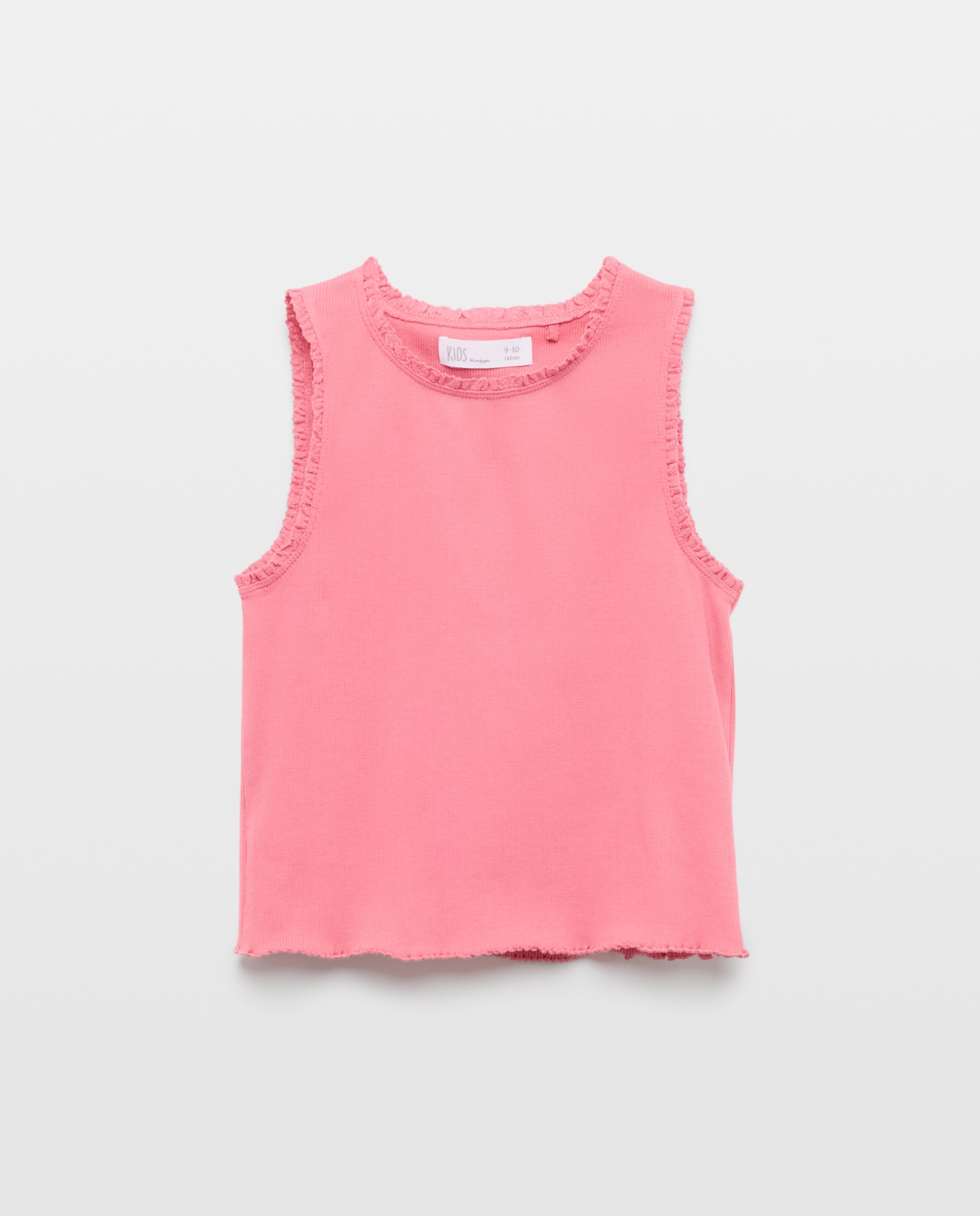 T-shirt de Alças com Rendas Kids El Corte Inglés 284 Lilás-5