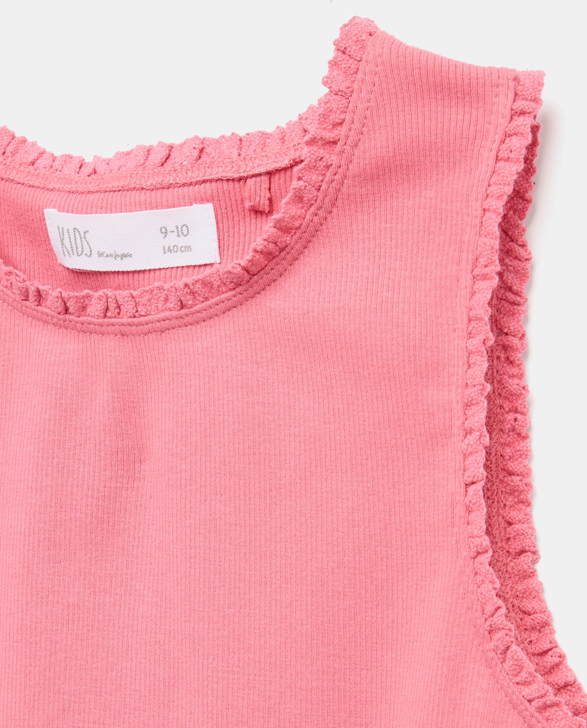 T-shirt de Alças com Rendas Kids El Corte Inglés 284 Lilás-6