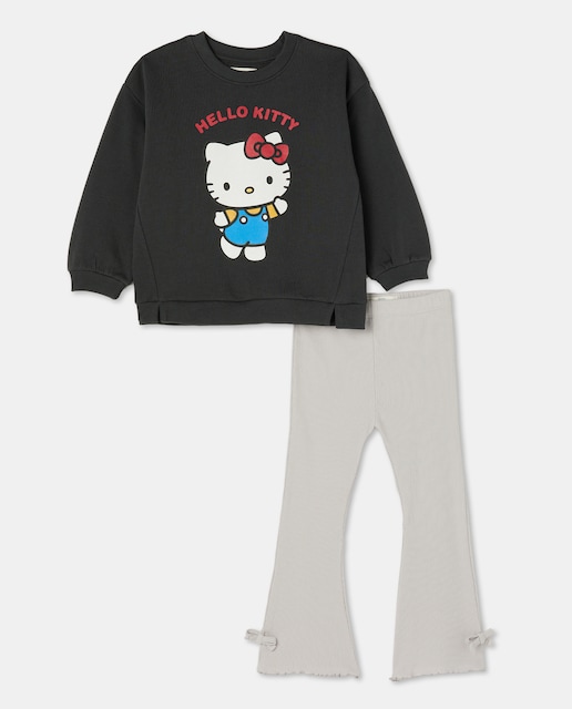 Imagem 0 de Conjunto de 2 Peças Compridas Hello Kitty