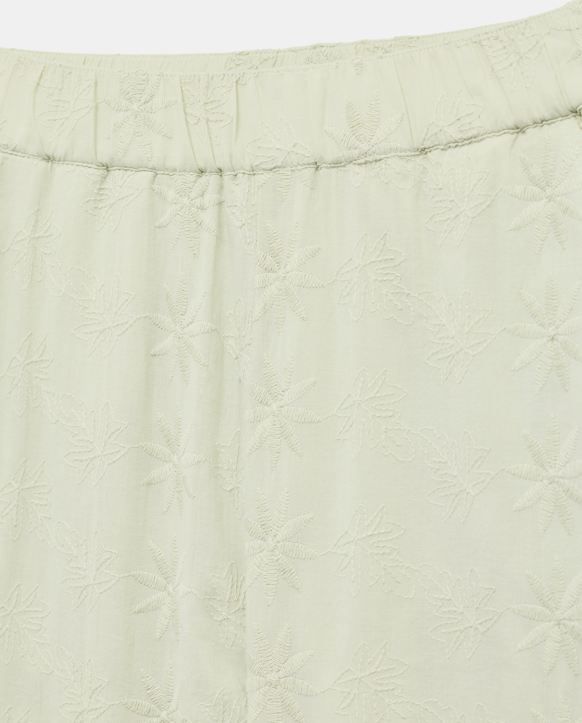 Conjunto Comprido com Folho e Peplum 510 Verde Claro-6