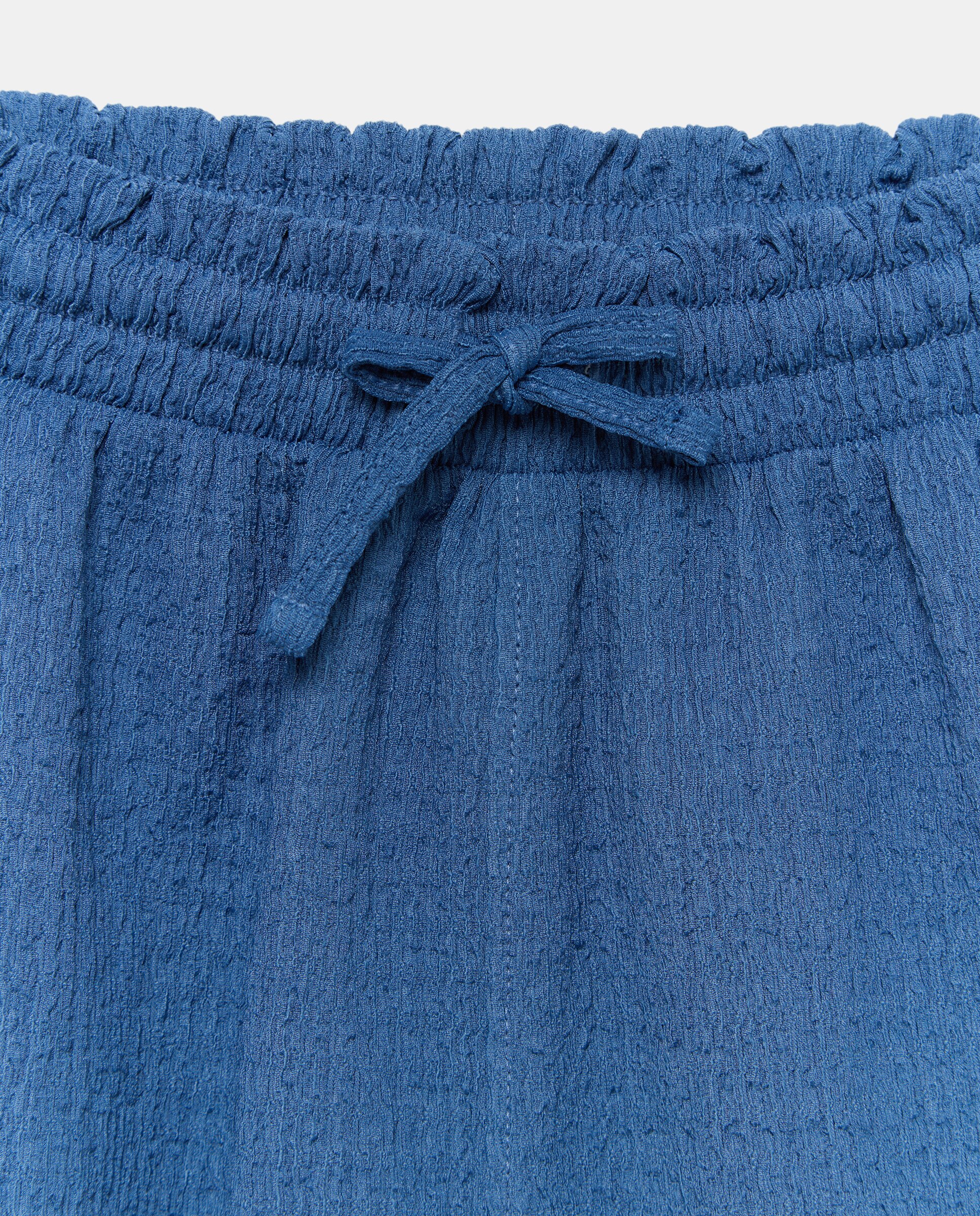 Conjunto corto wrinkled polyester top tipo chaleco de niña - Kids El Corte Inglés - 400 Azul 400 Azul-5
