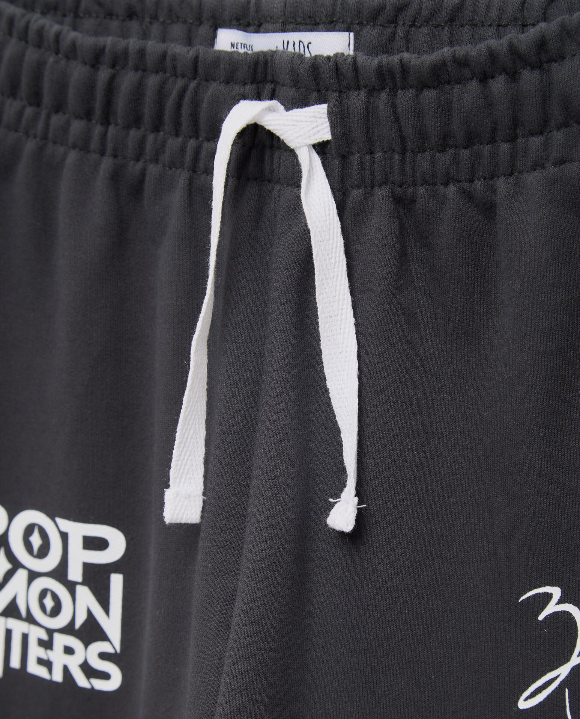 Conjunto de Calças Wide Leg e Sweatshirt com Estampado Posicional KPOP Kids El Corte Inglés Cinzento-5